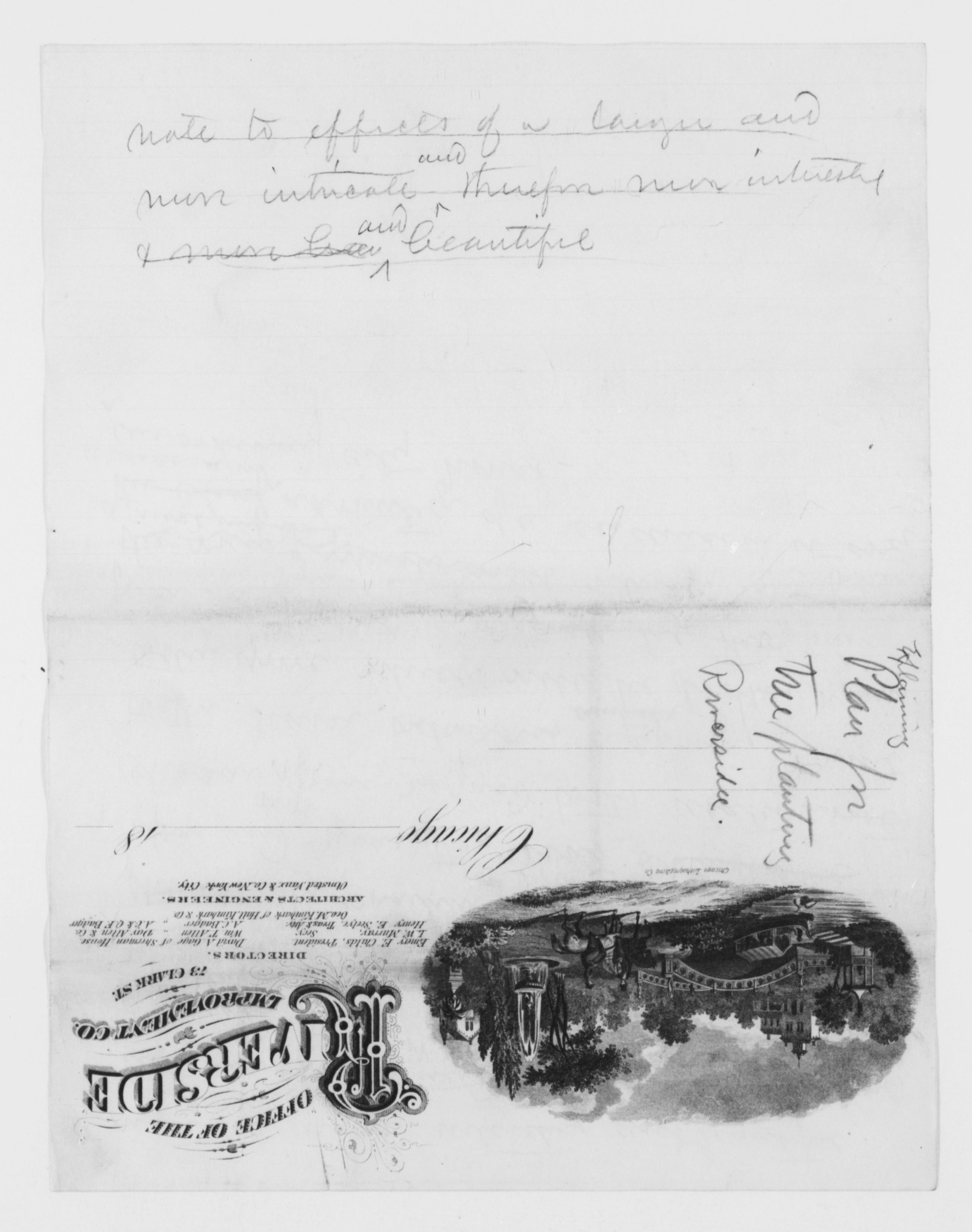 Scanned image of the current content page