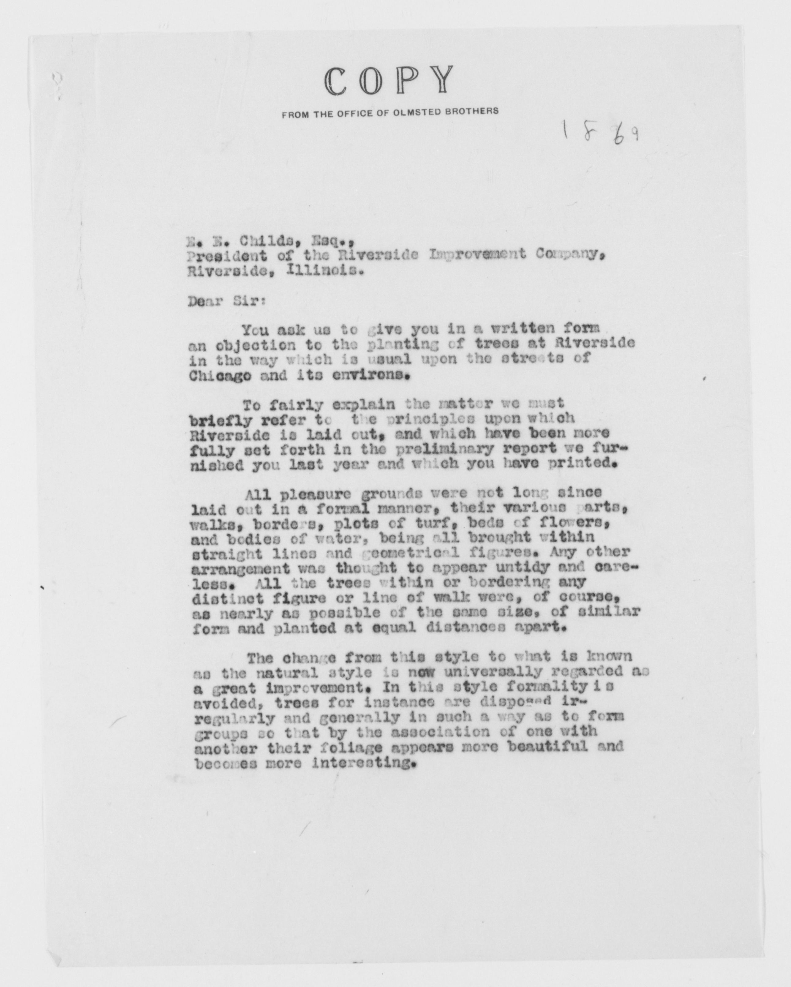 Scanned image of the current content page