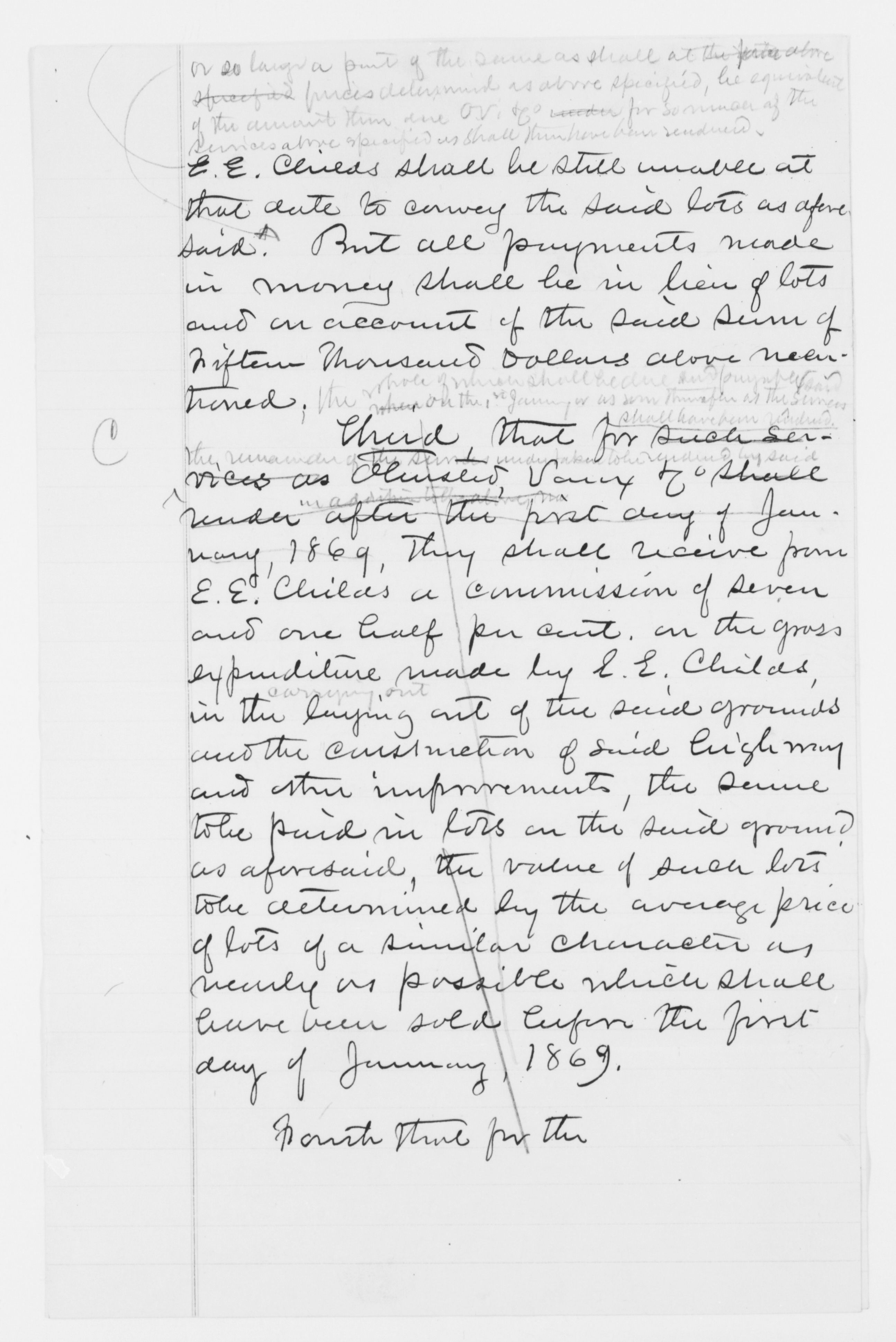 Scanned image of the current content page