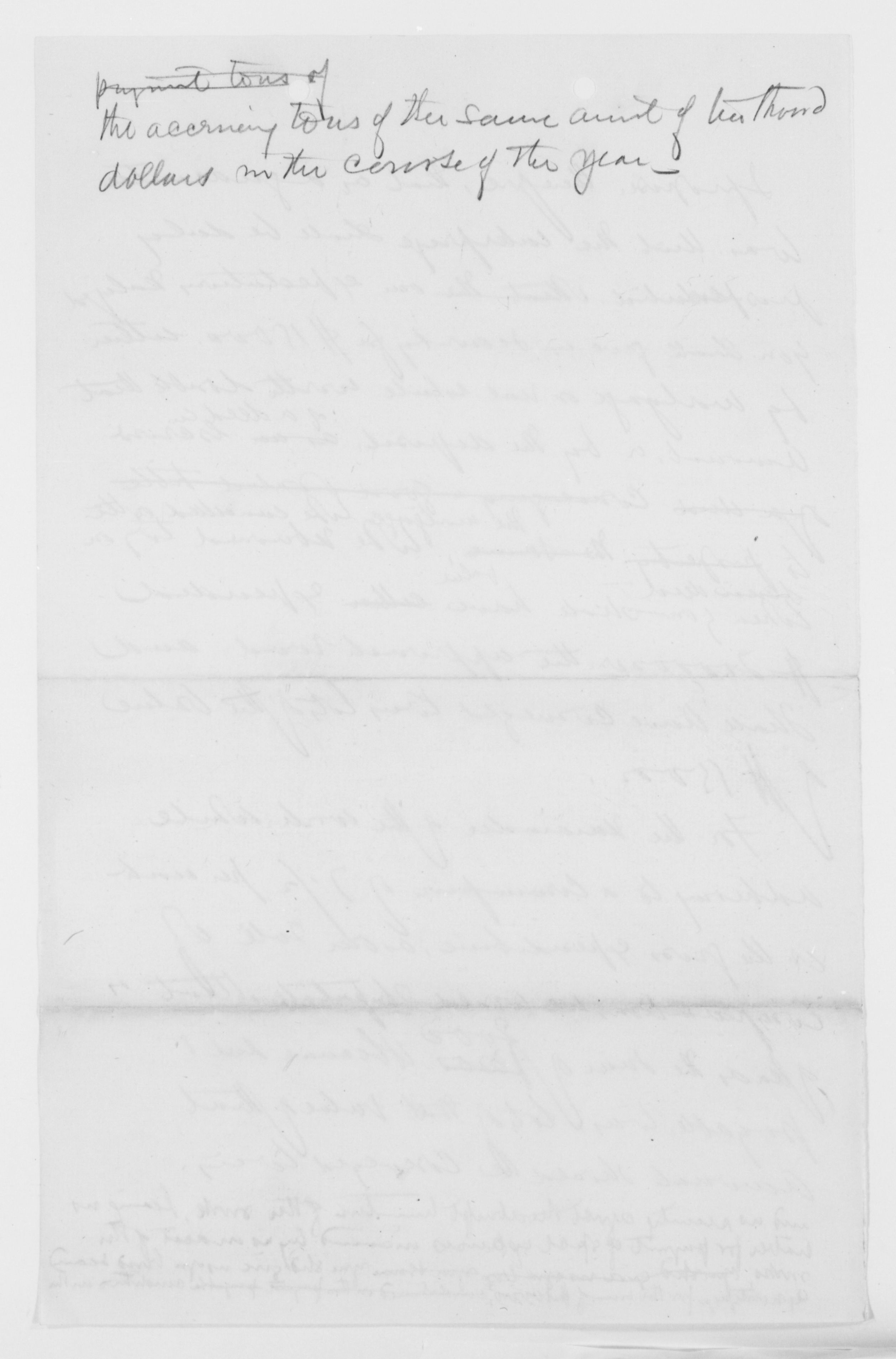 Scanned image of the current content page