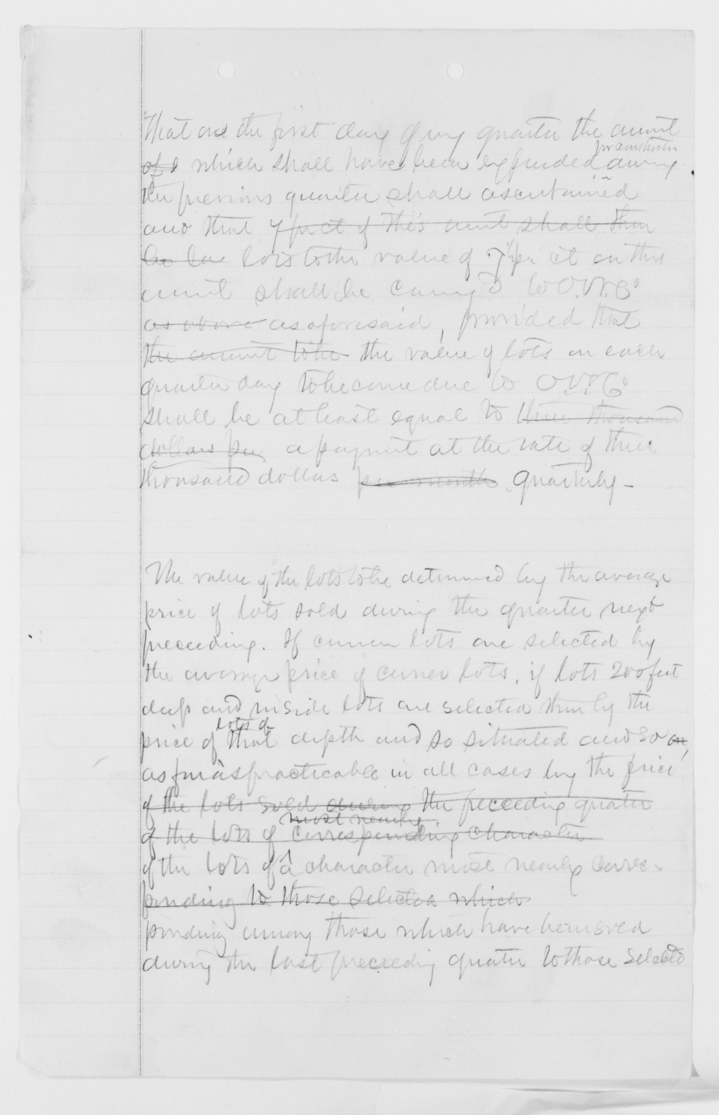 Scanned image of the current content page