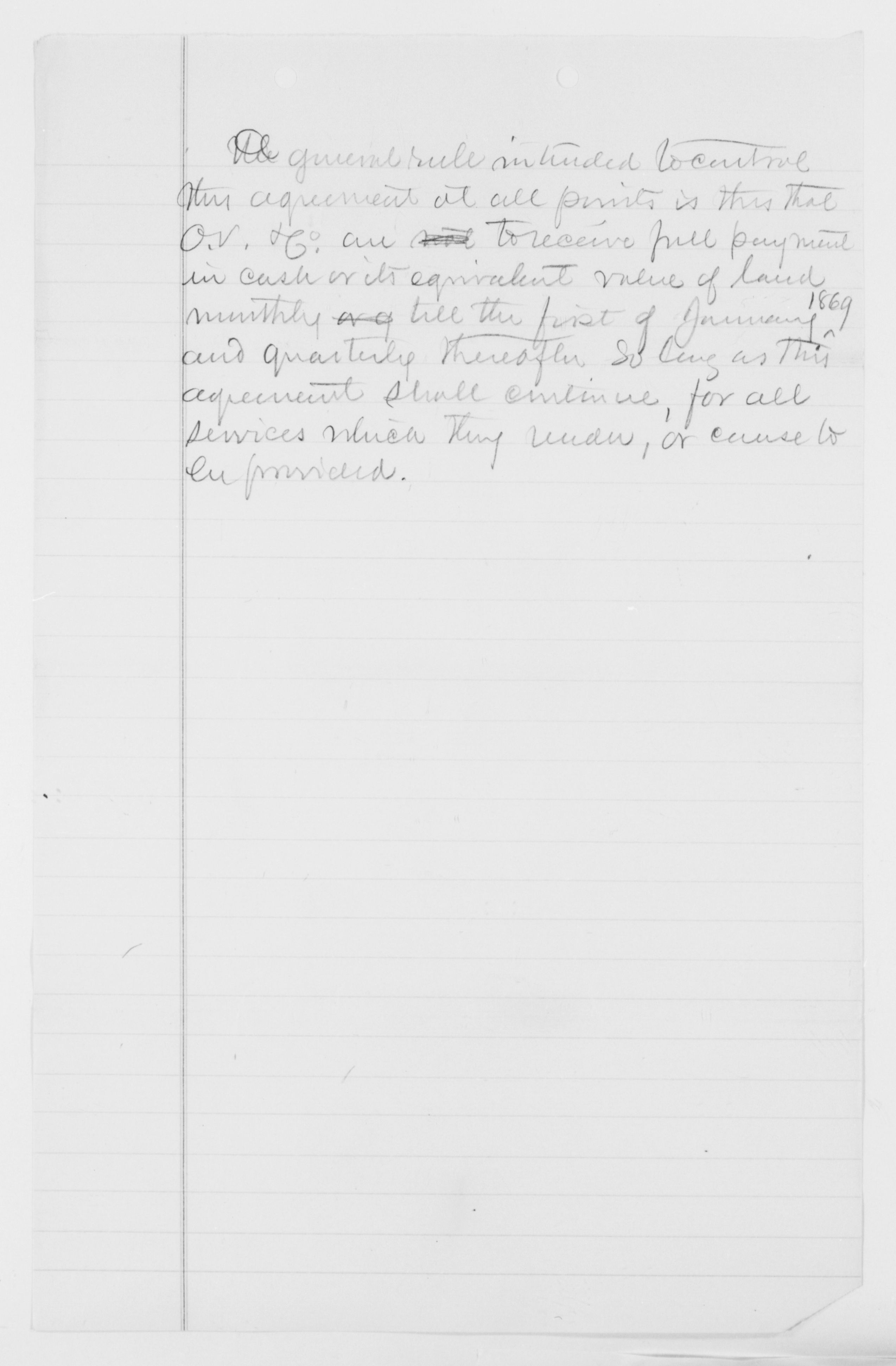 Scanned image of the current content page