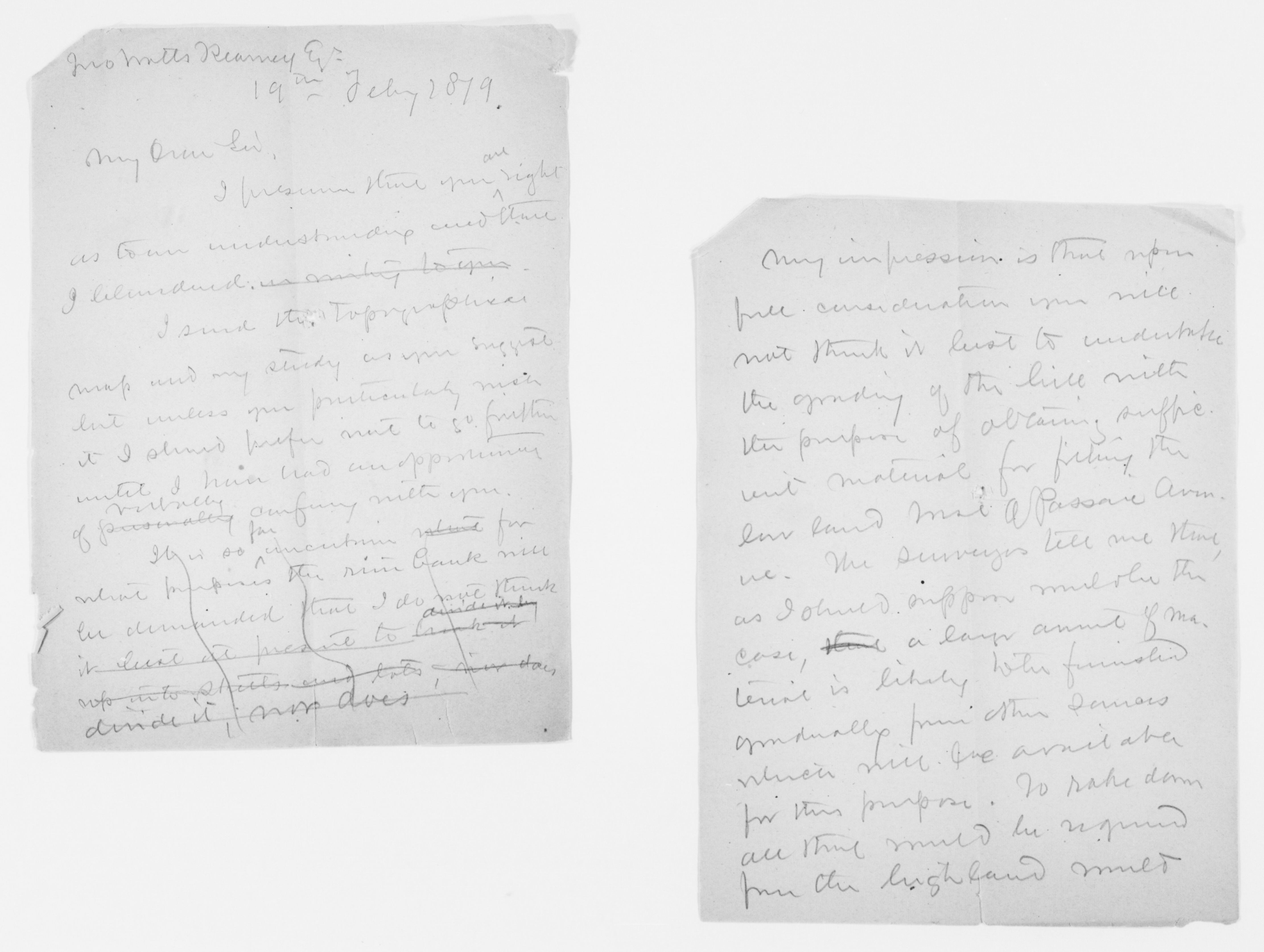 Scanned image of the current content page