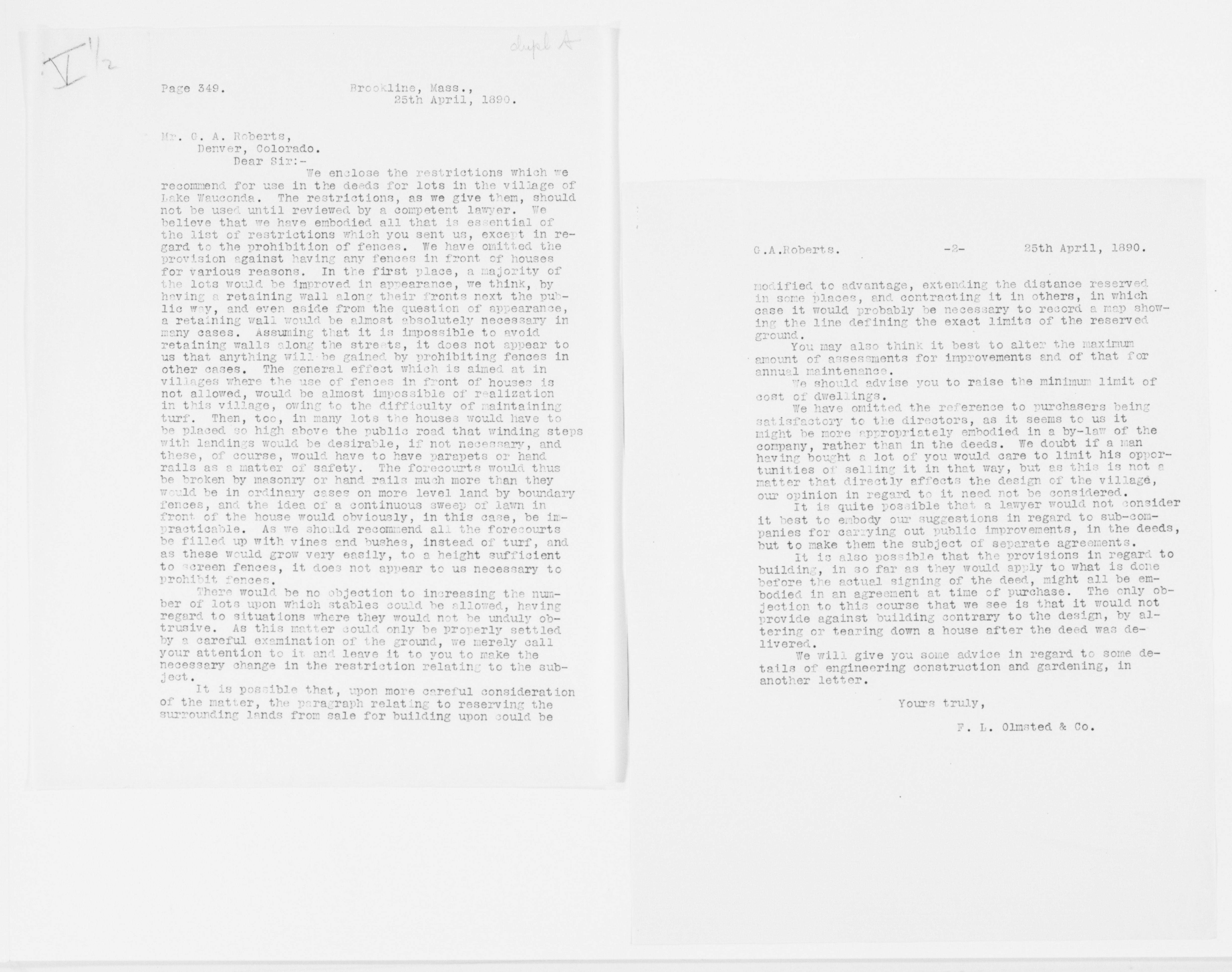 Scanned image of the current content page