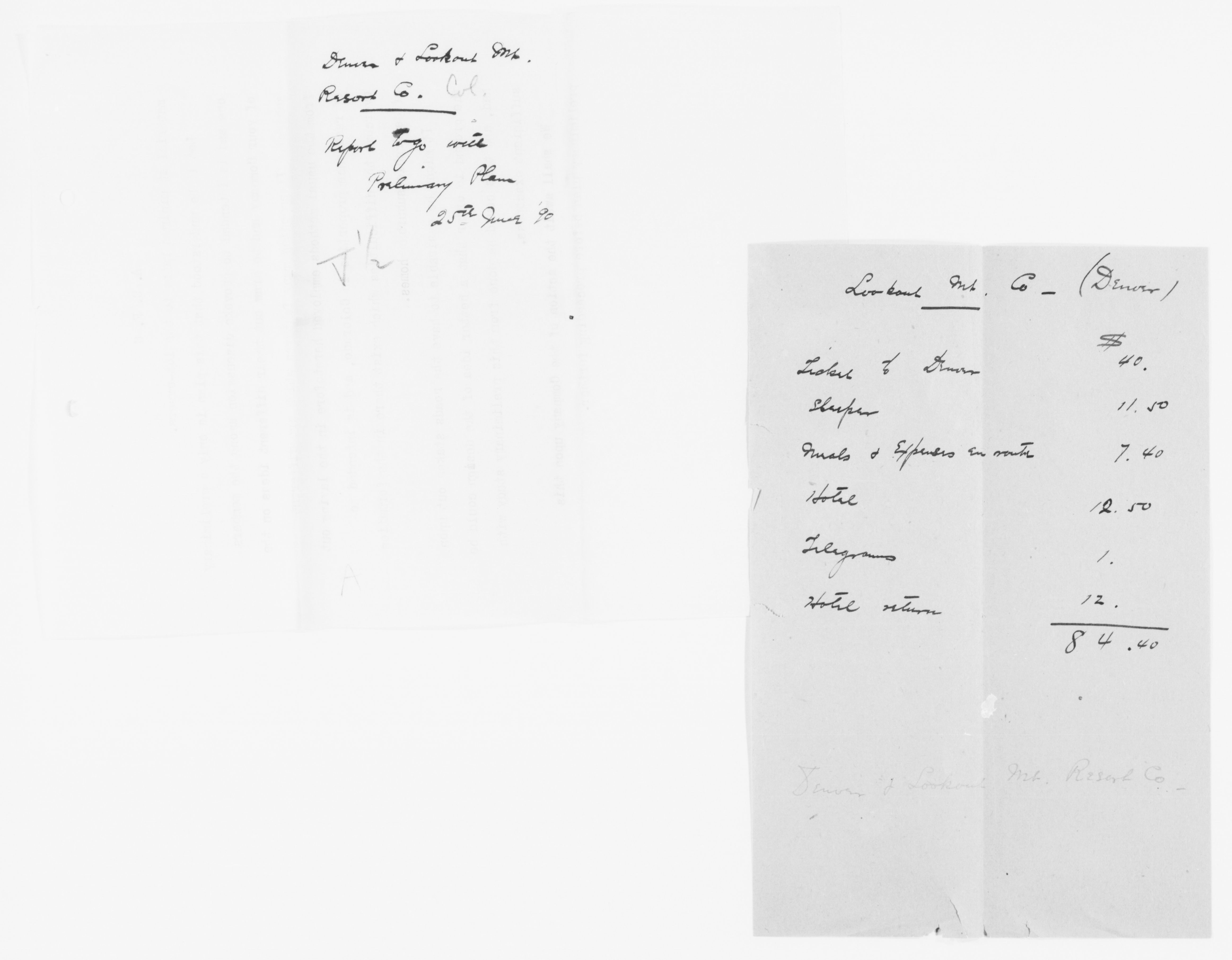 Scanned image of the current content page