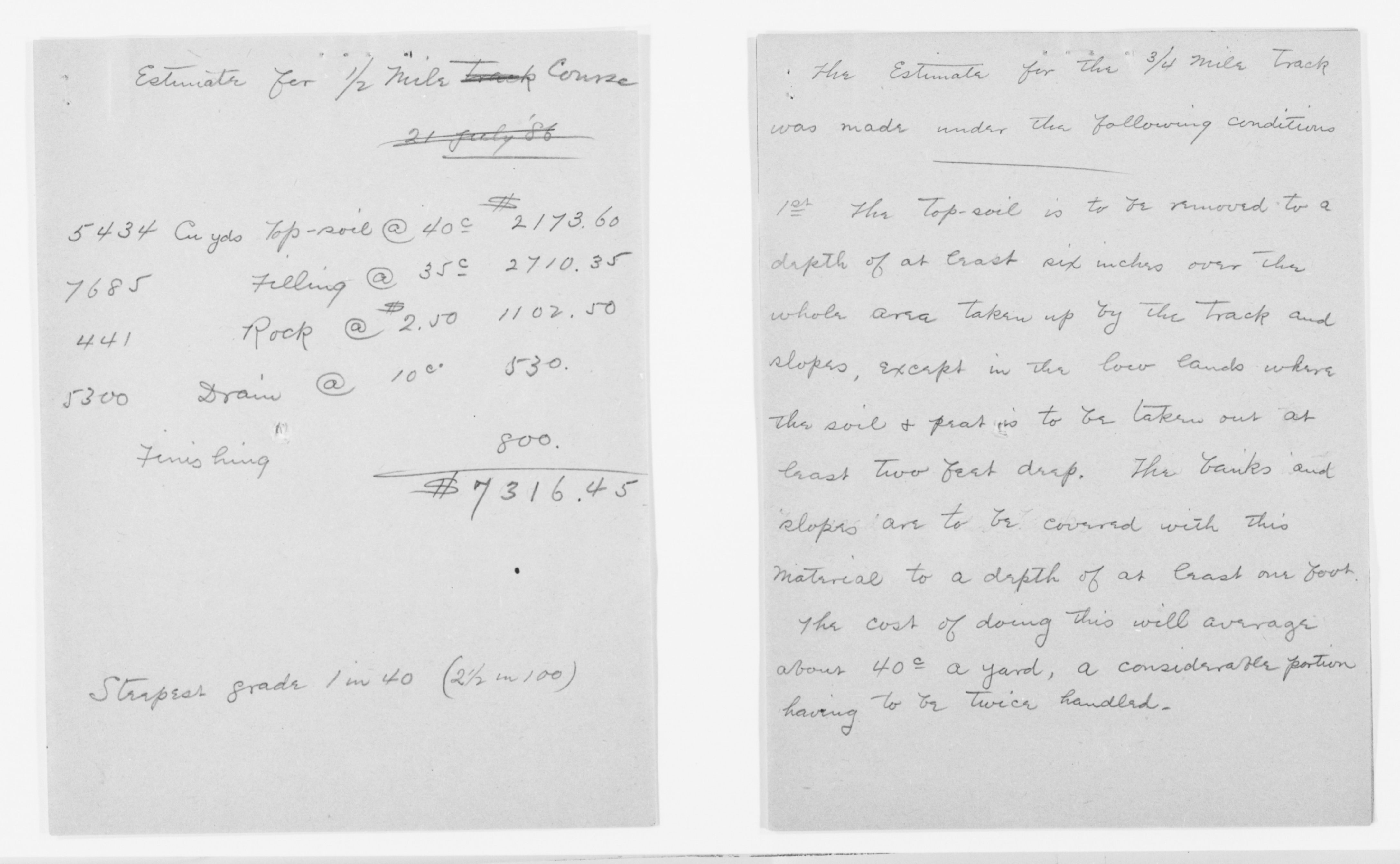 Scanned image of the current content page