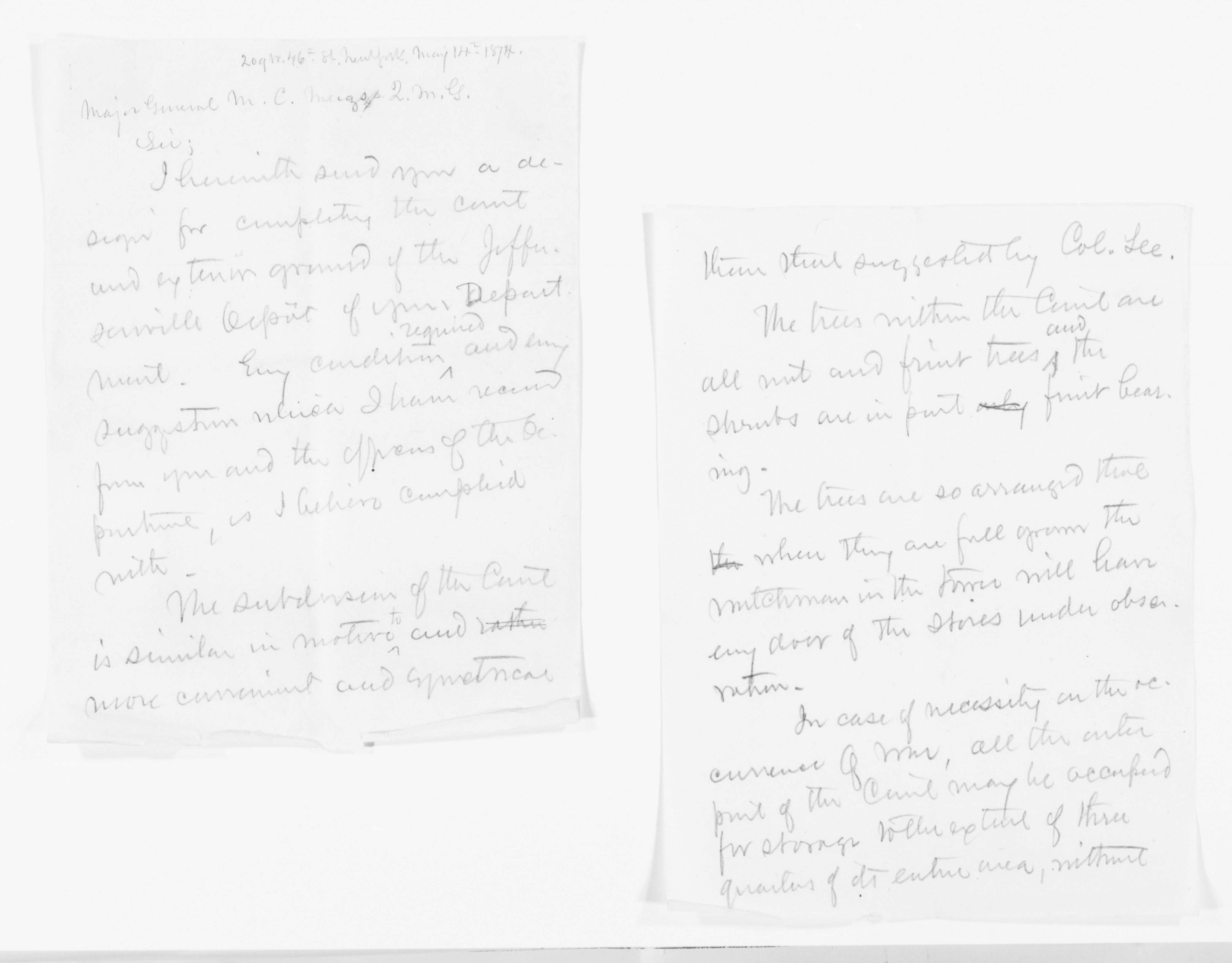 Scanned image of the current content page