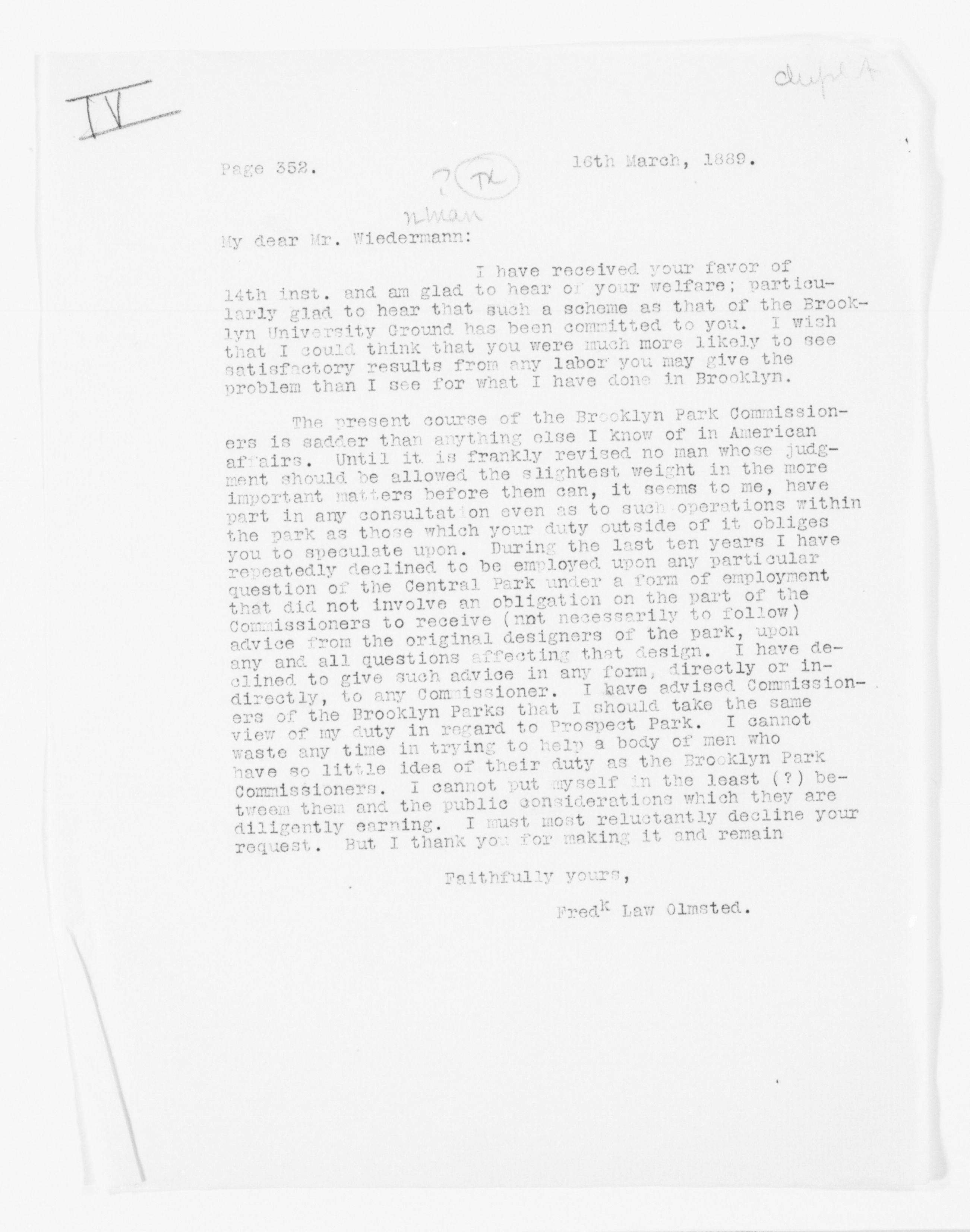 Scanned image of the current content page
