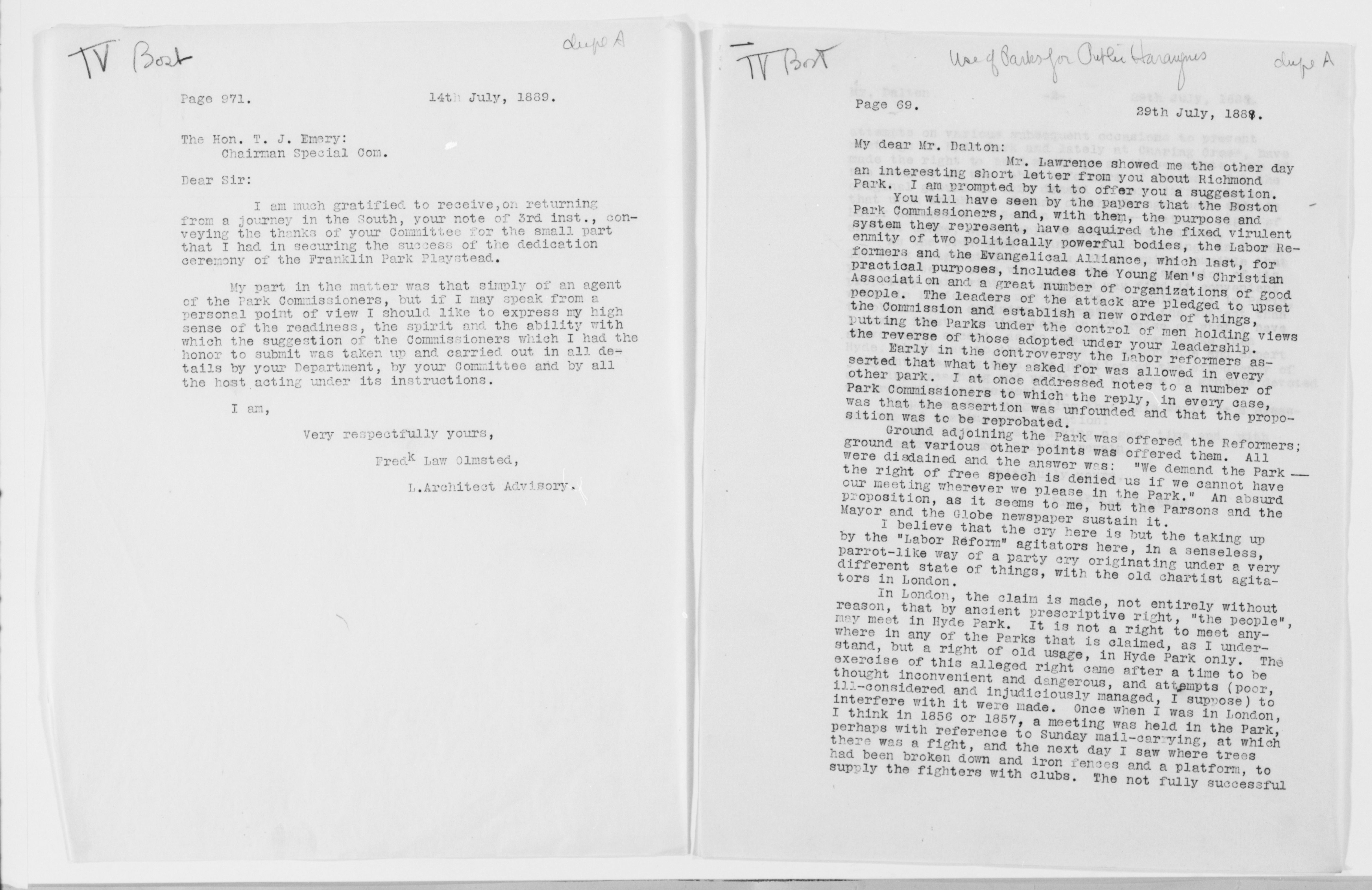 Scanned image of the current content page