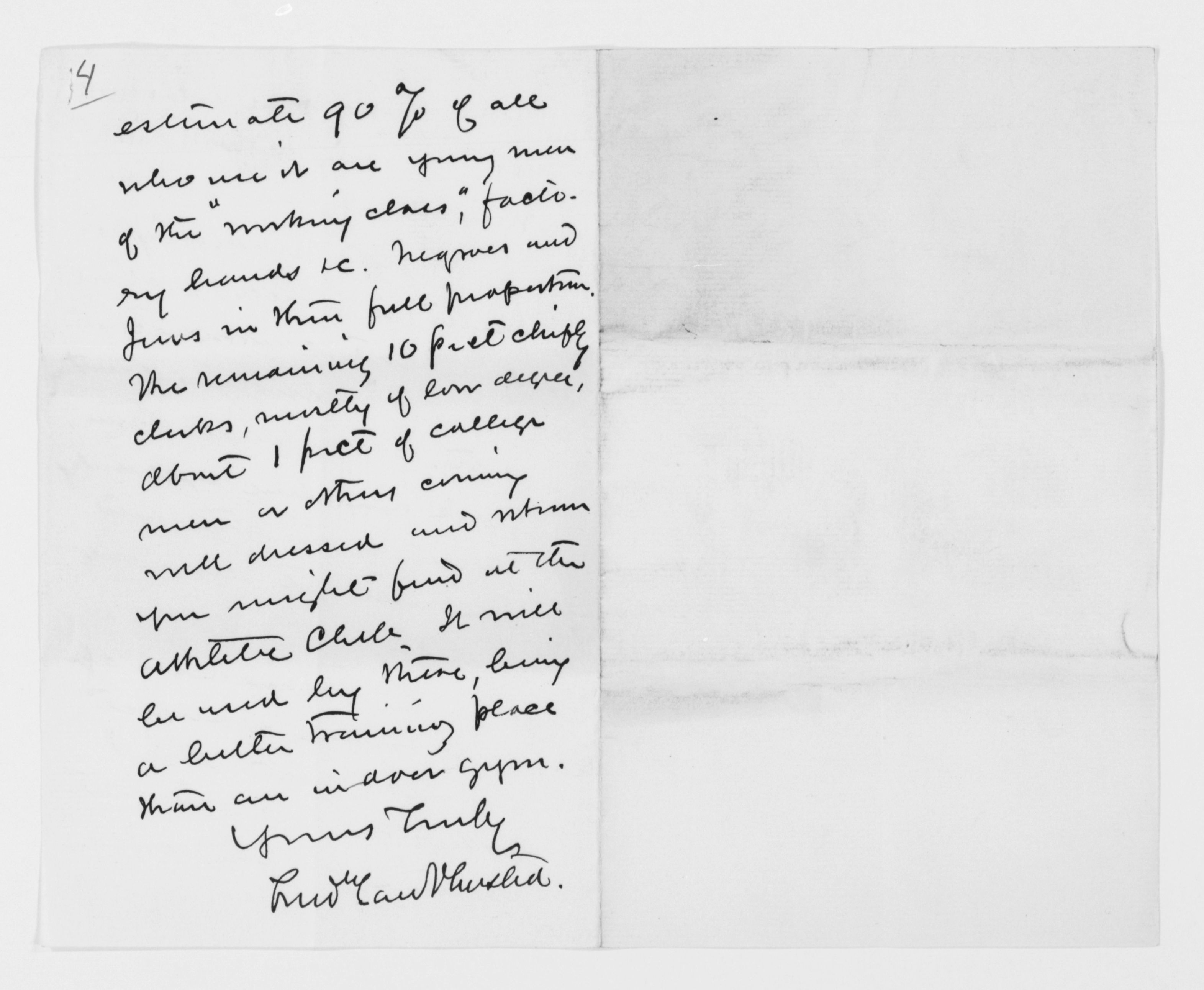 Scanned image of the current content page