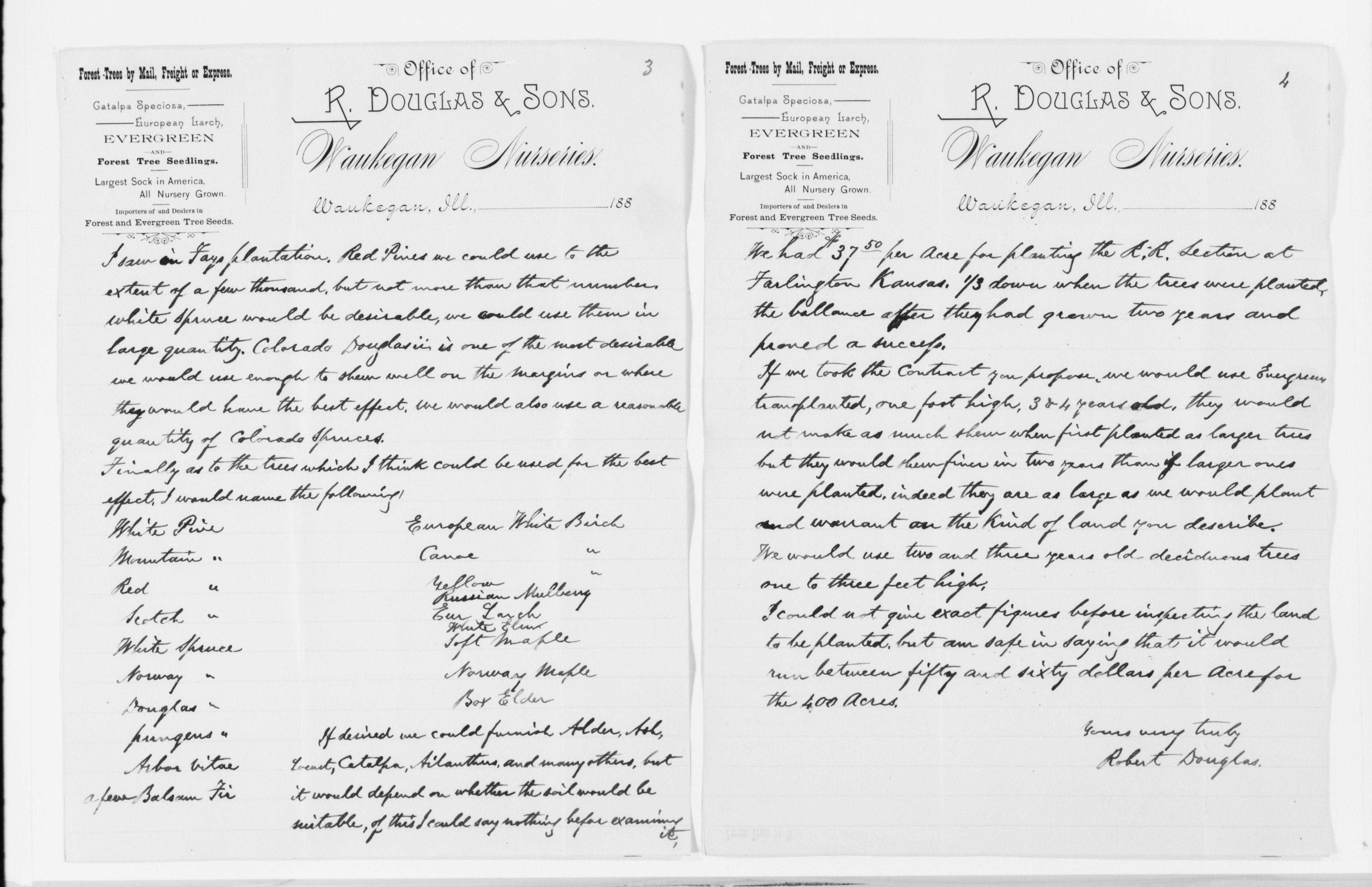 Scanned image of the current content page