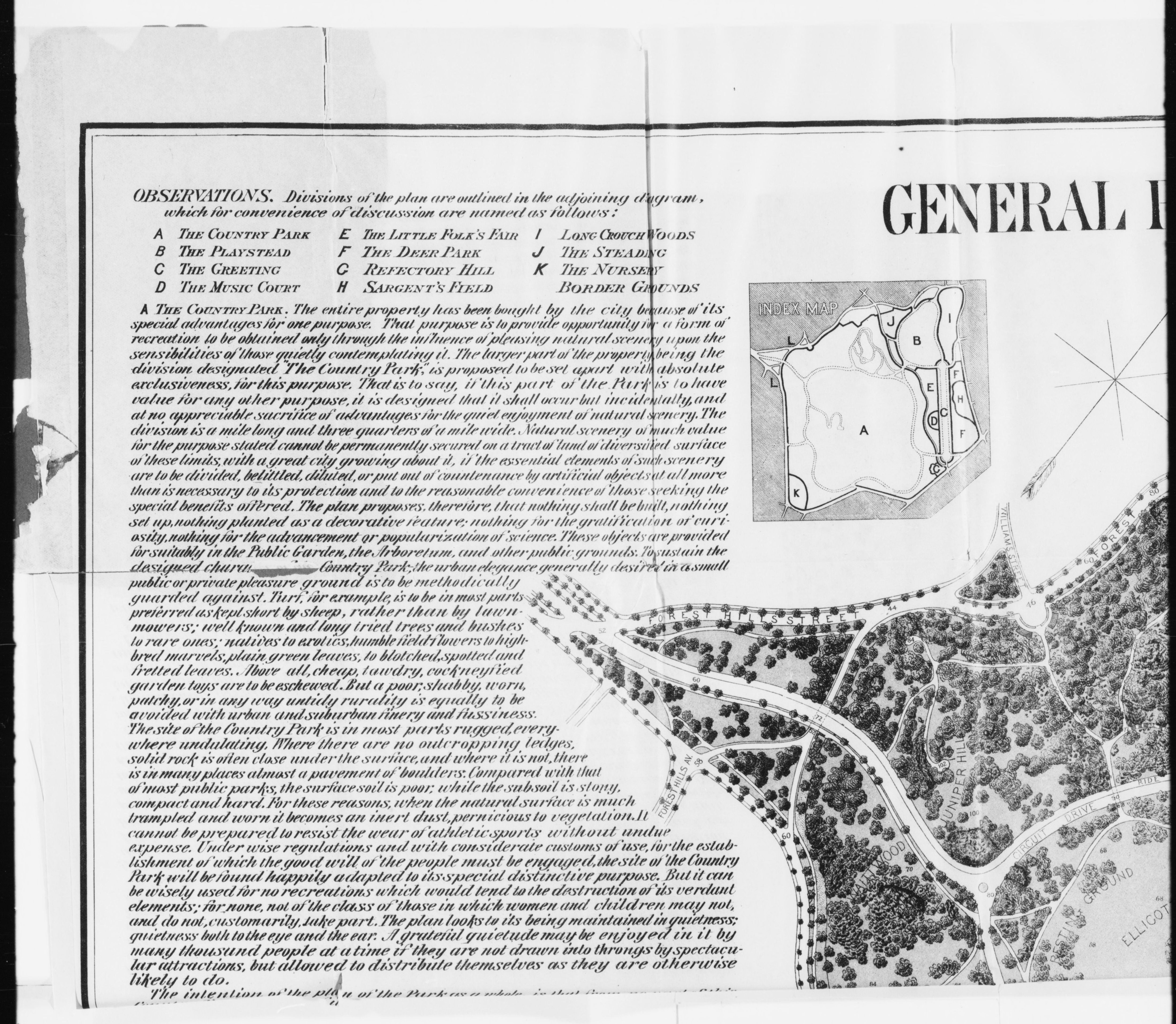 Scanned image of the current content page