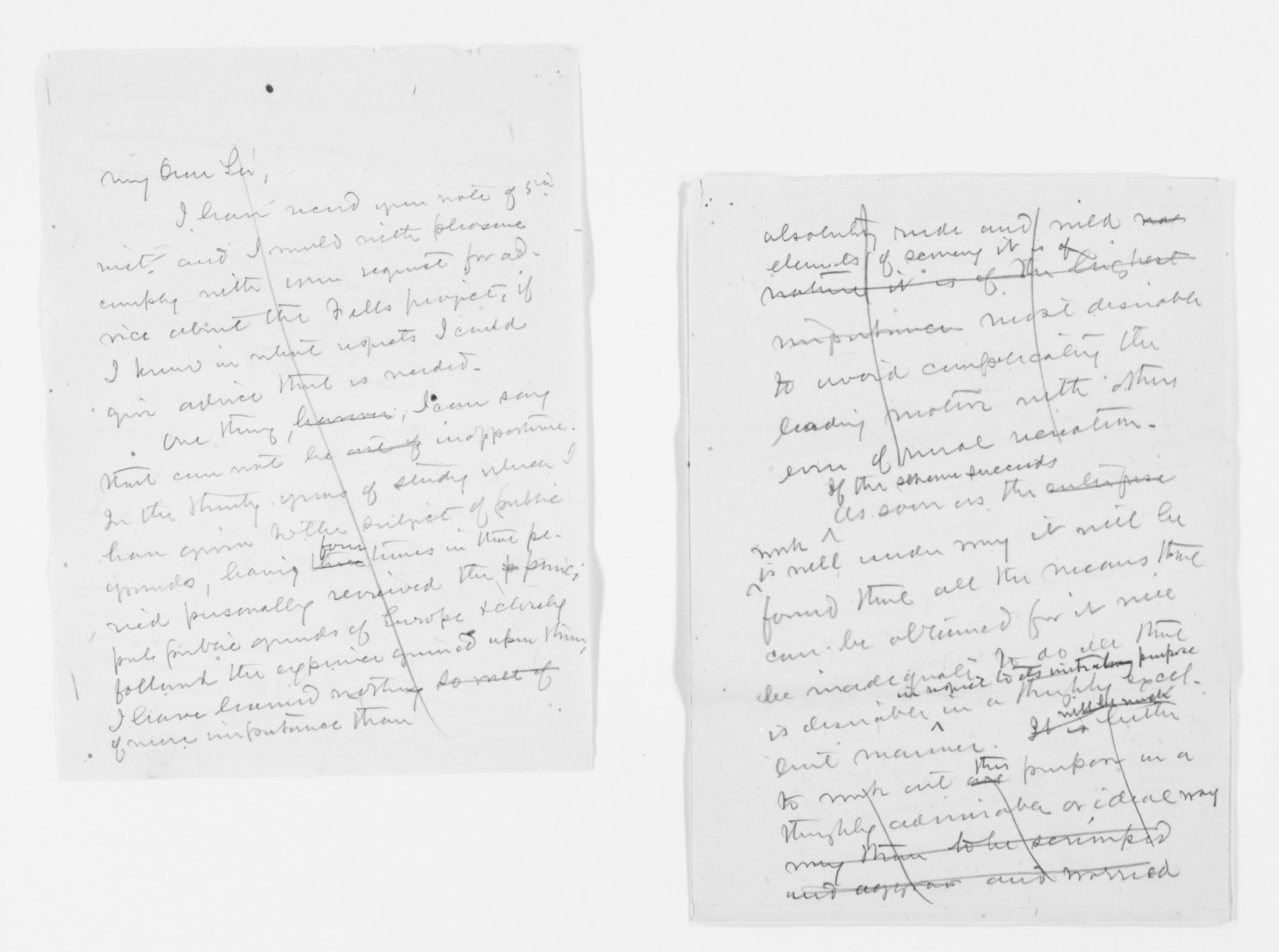 Scanned image of the current content page