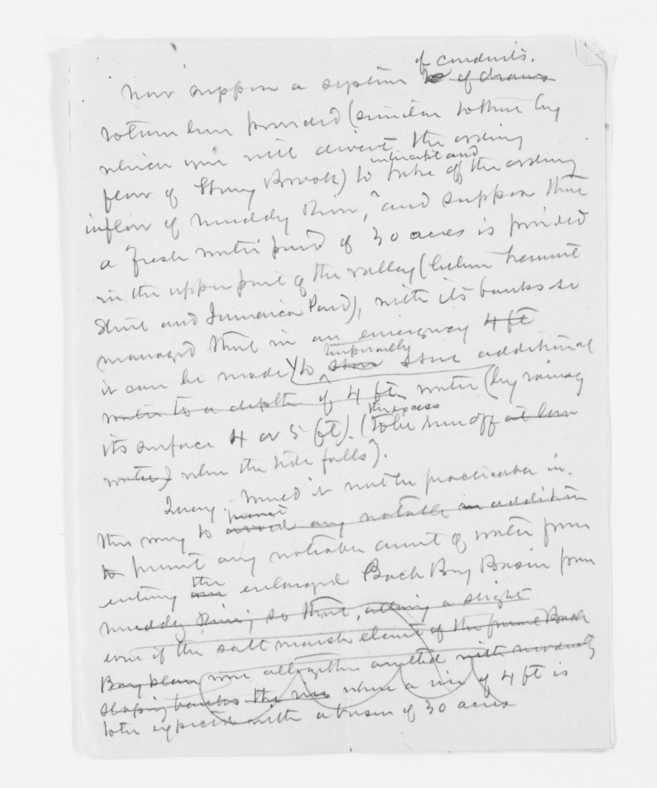 Scanned image of the current content page