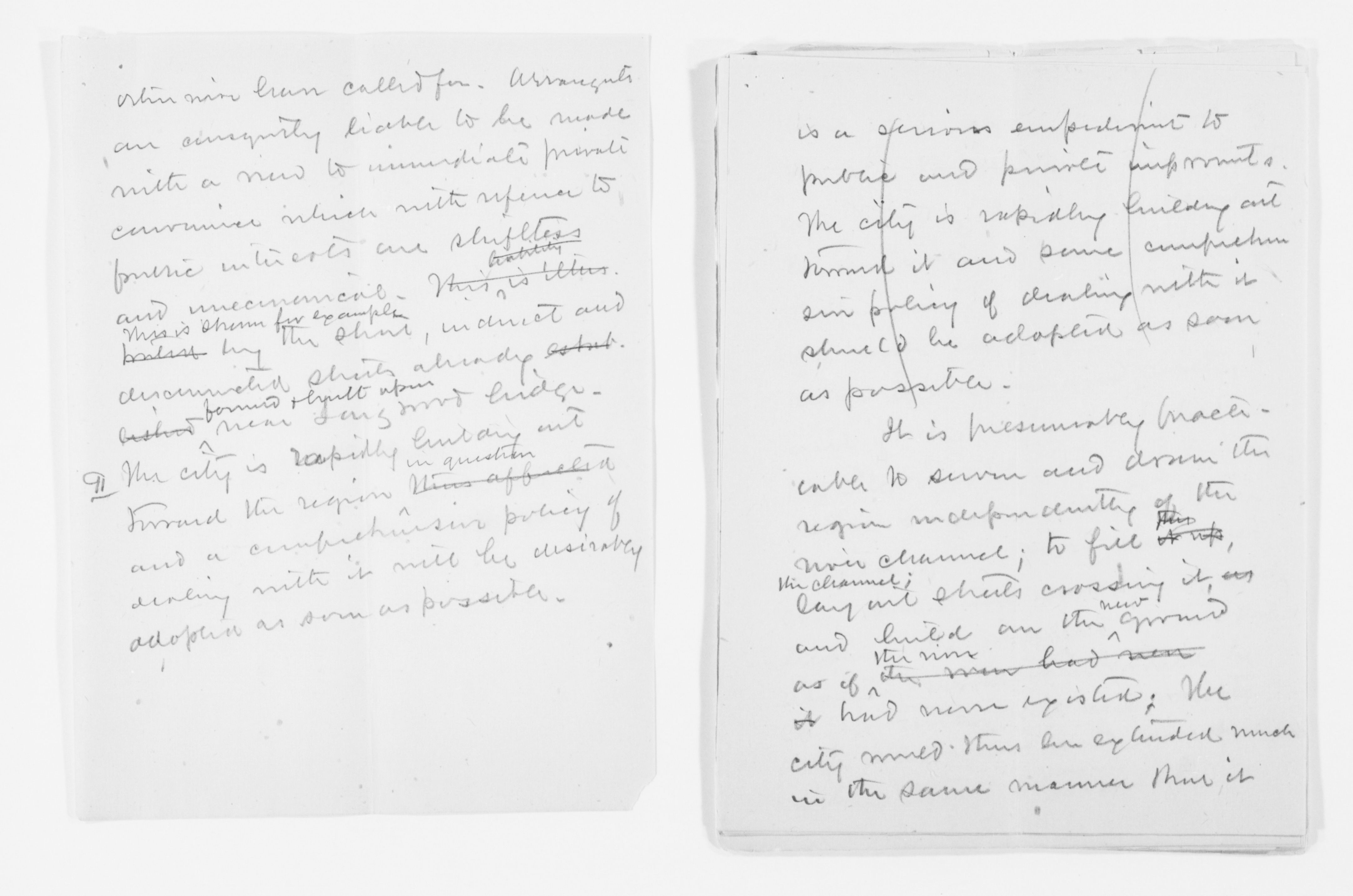 Scanned image of the current content page