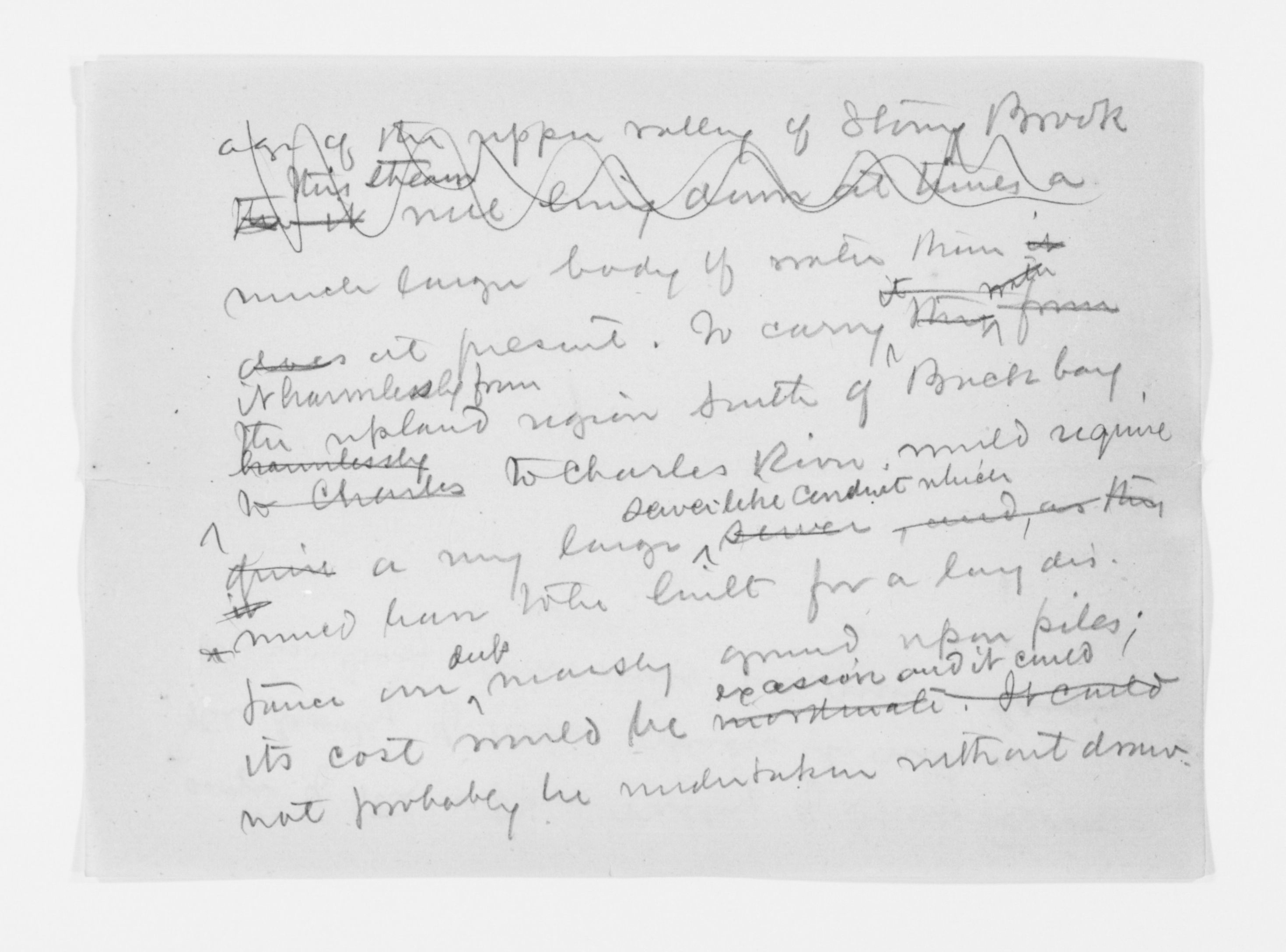 Scanned image of the current content page