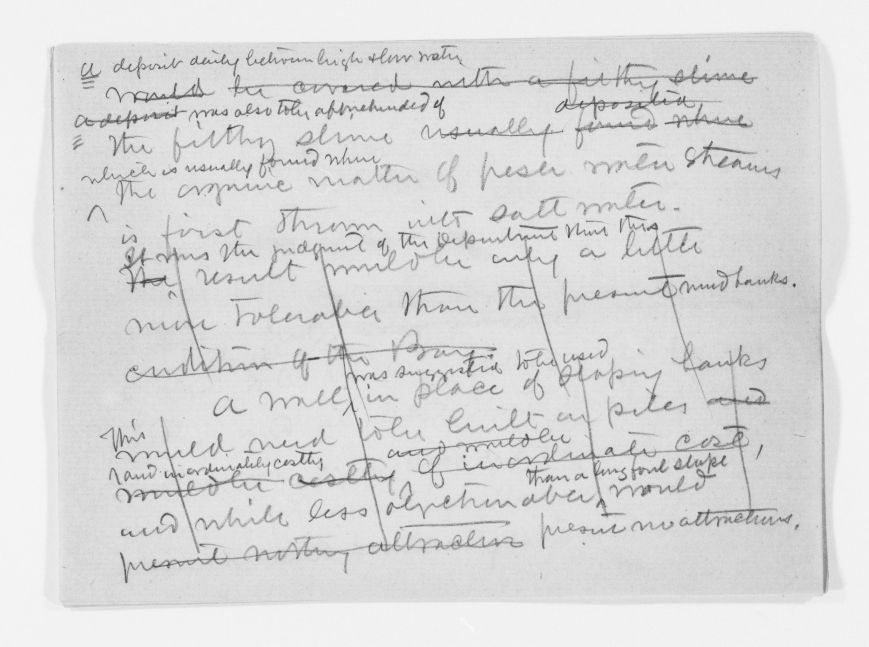 Scanned image of the current content page