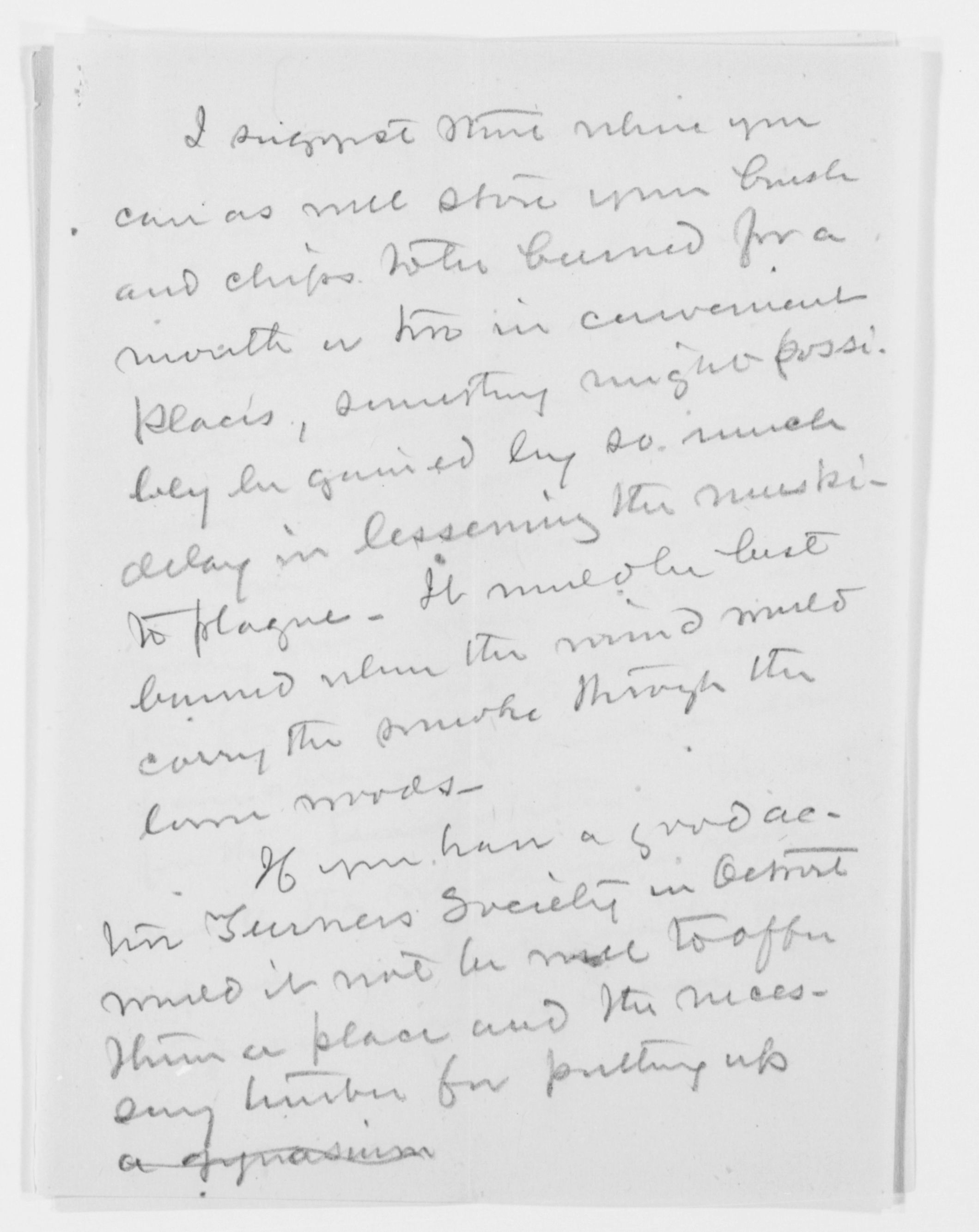 Scanned image of the current content page