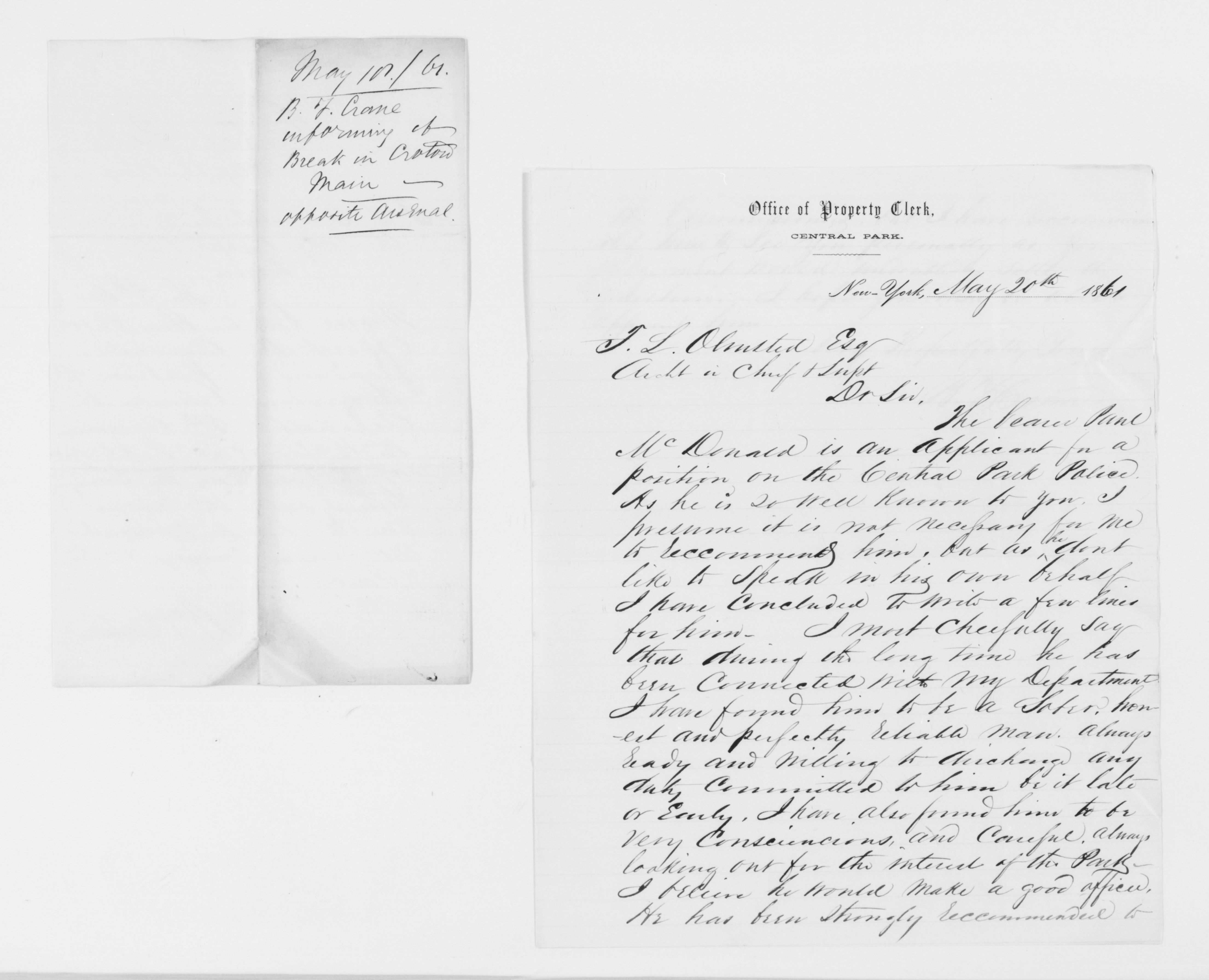 Scanned image of the current content page