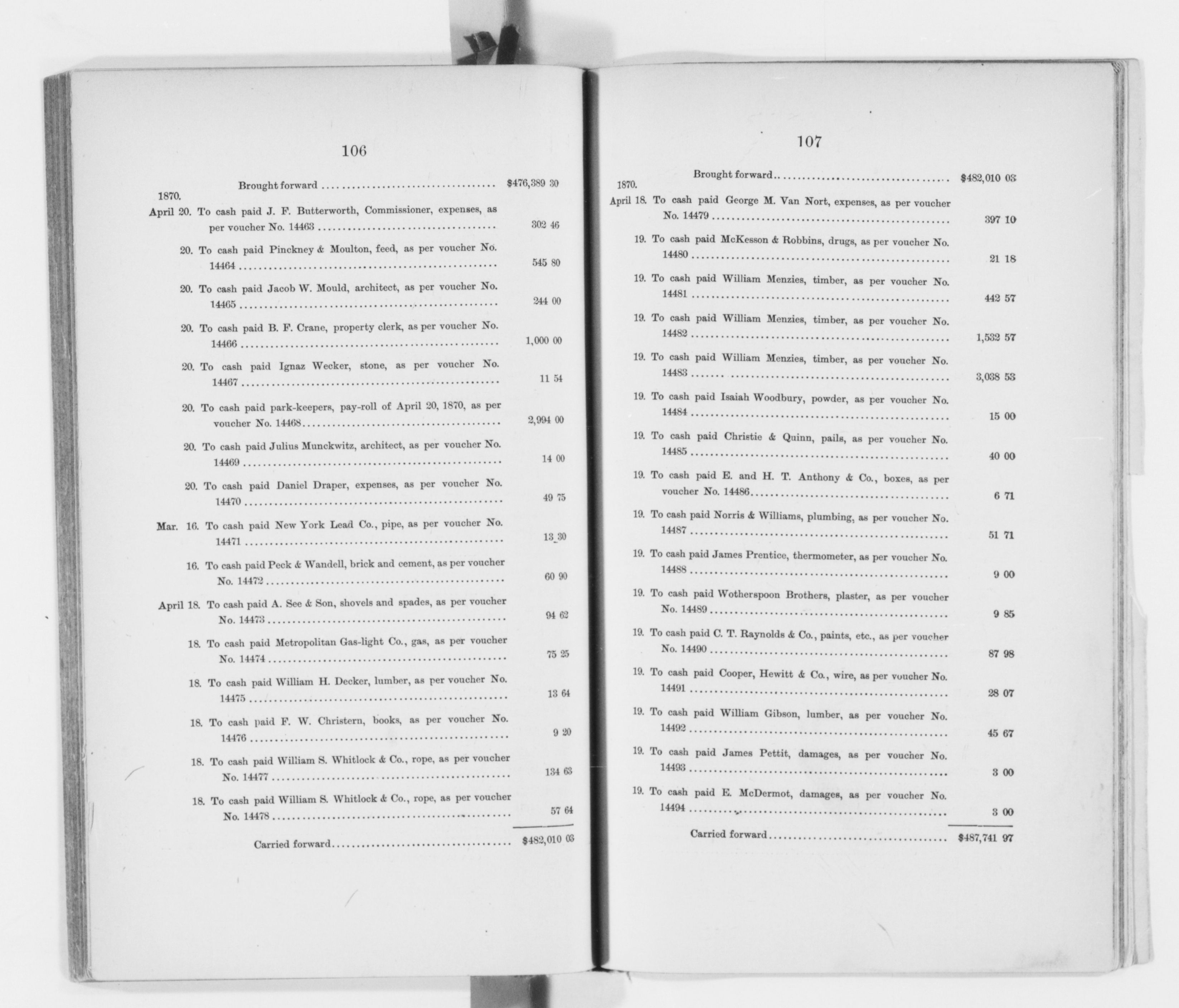 Scanned image of the current content page