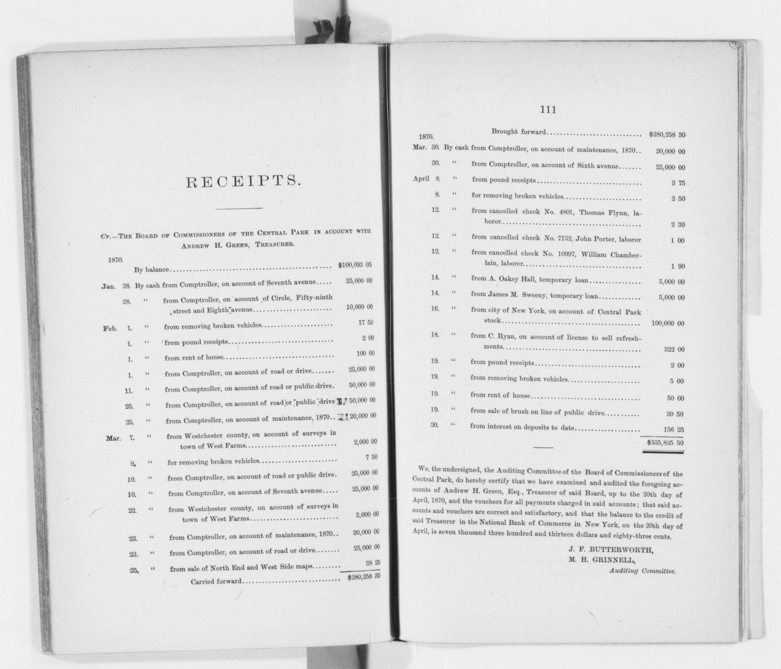 Scanned image of the current content page