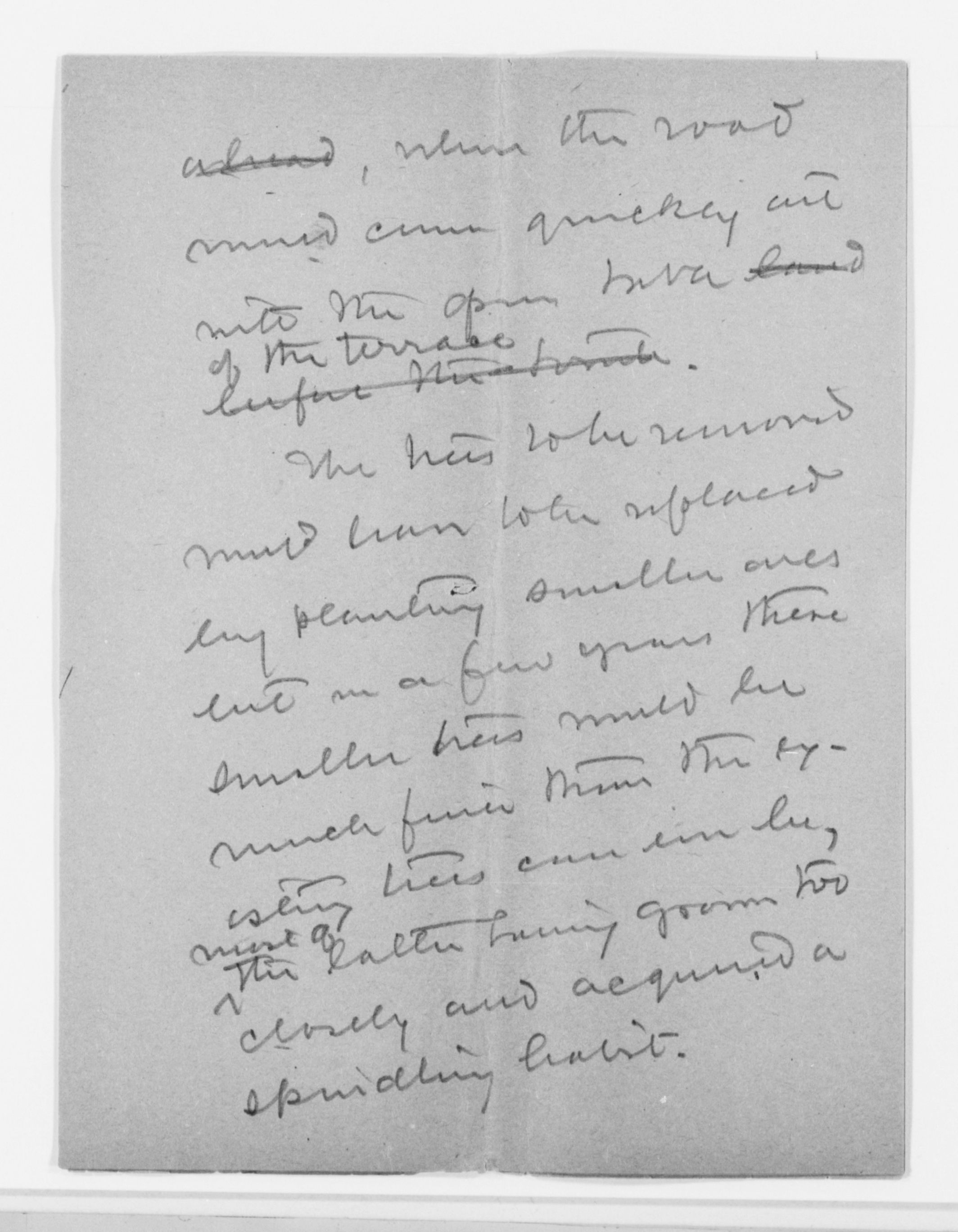 Scanned image of the current content page