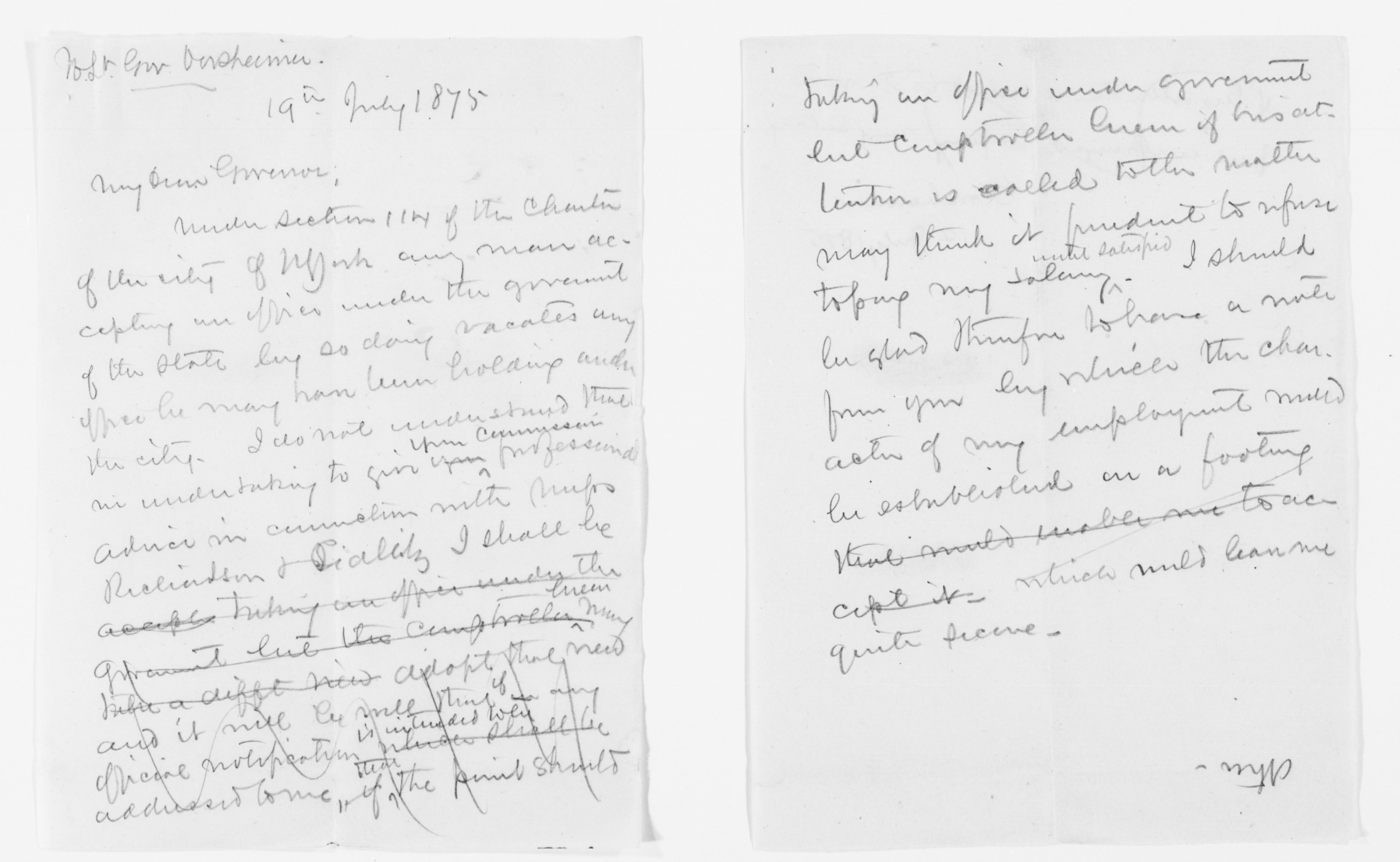 Scanned image of the current content page