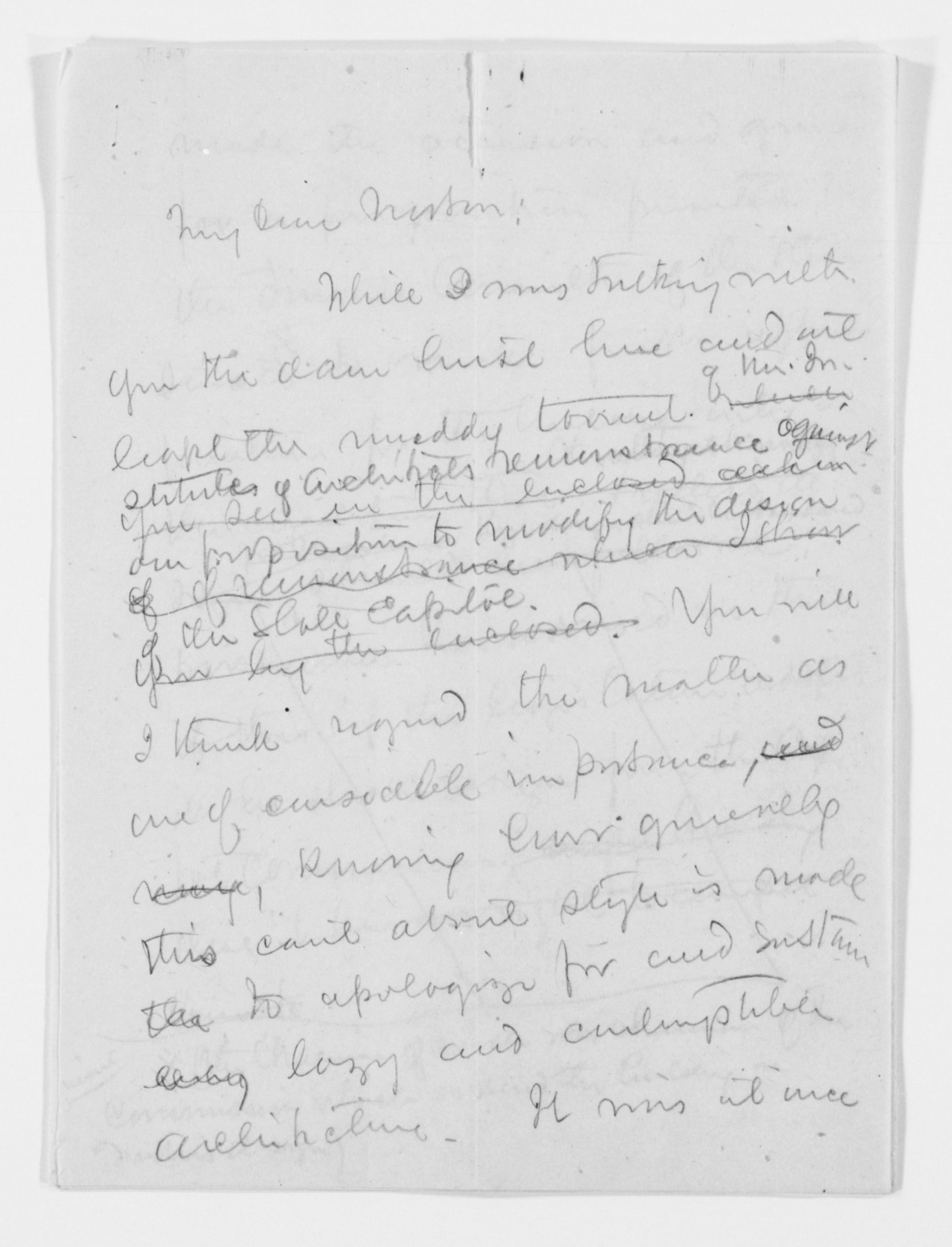 Scanned image of the current content page