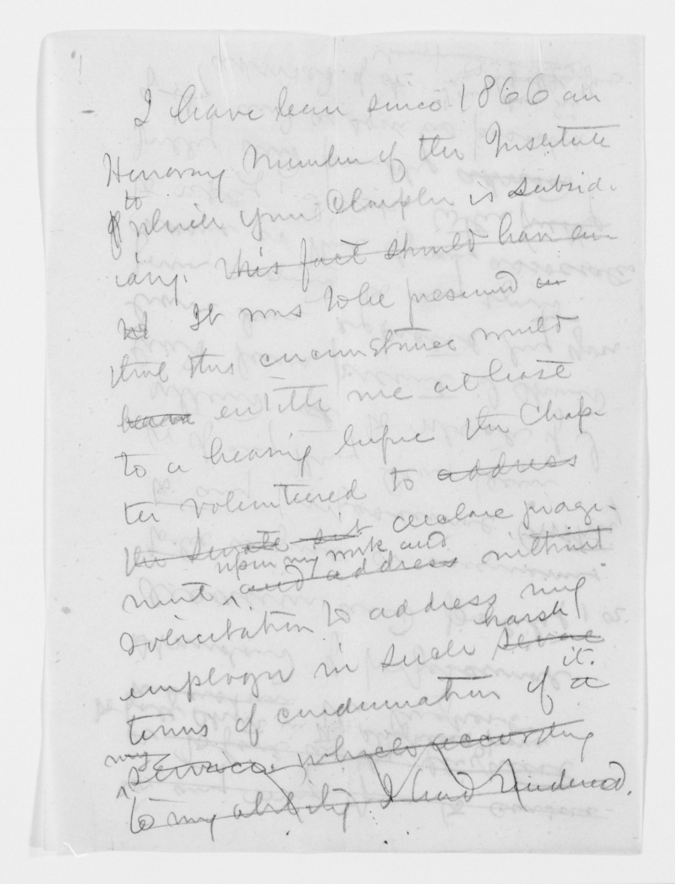 Scanned image of the current content page