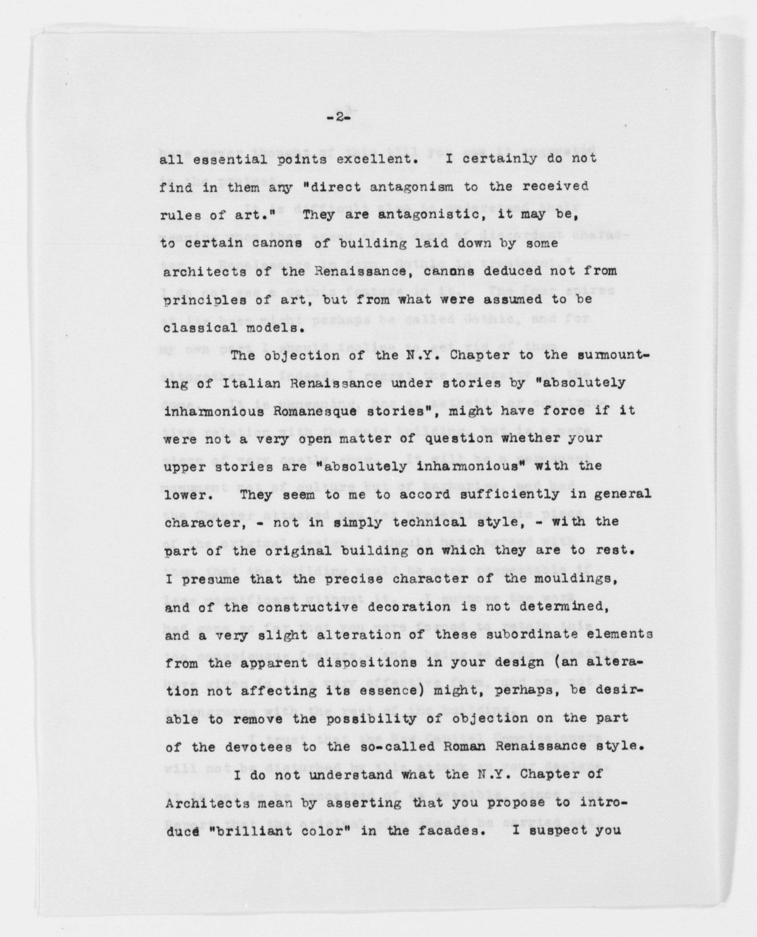 Scanned image of the current content page