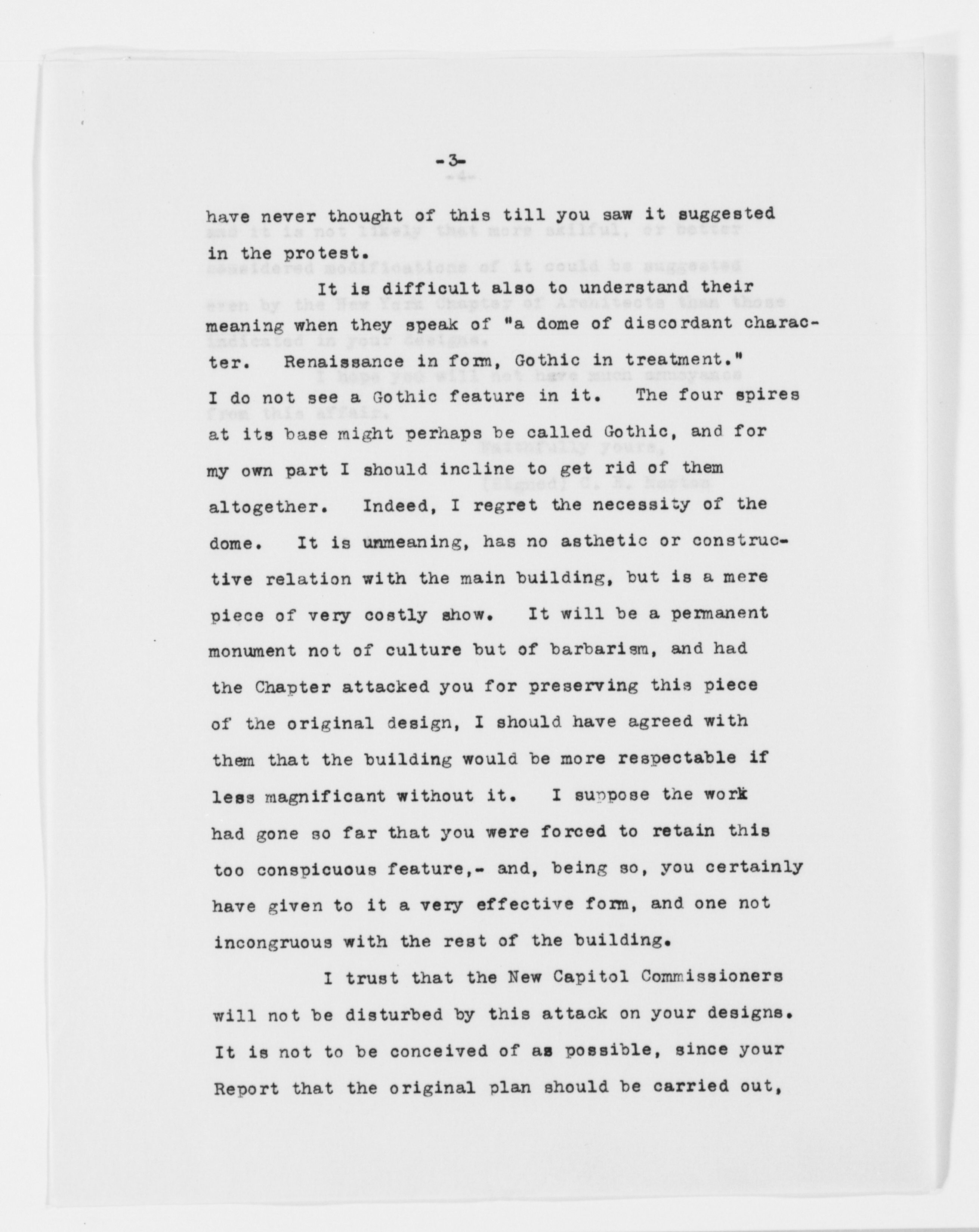 Scanned image of the current content page