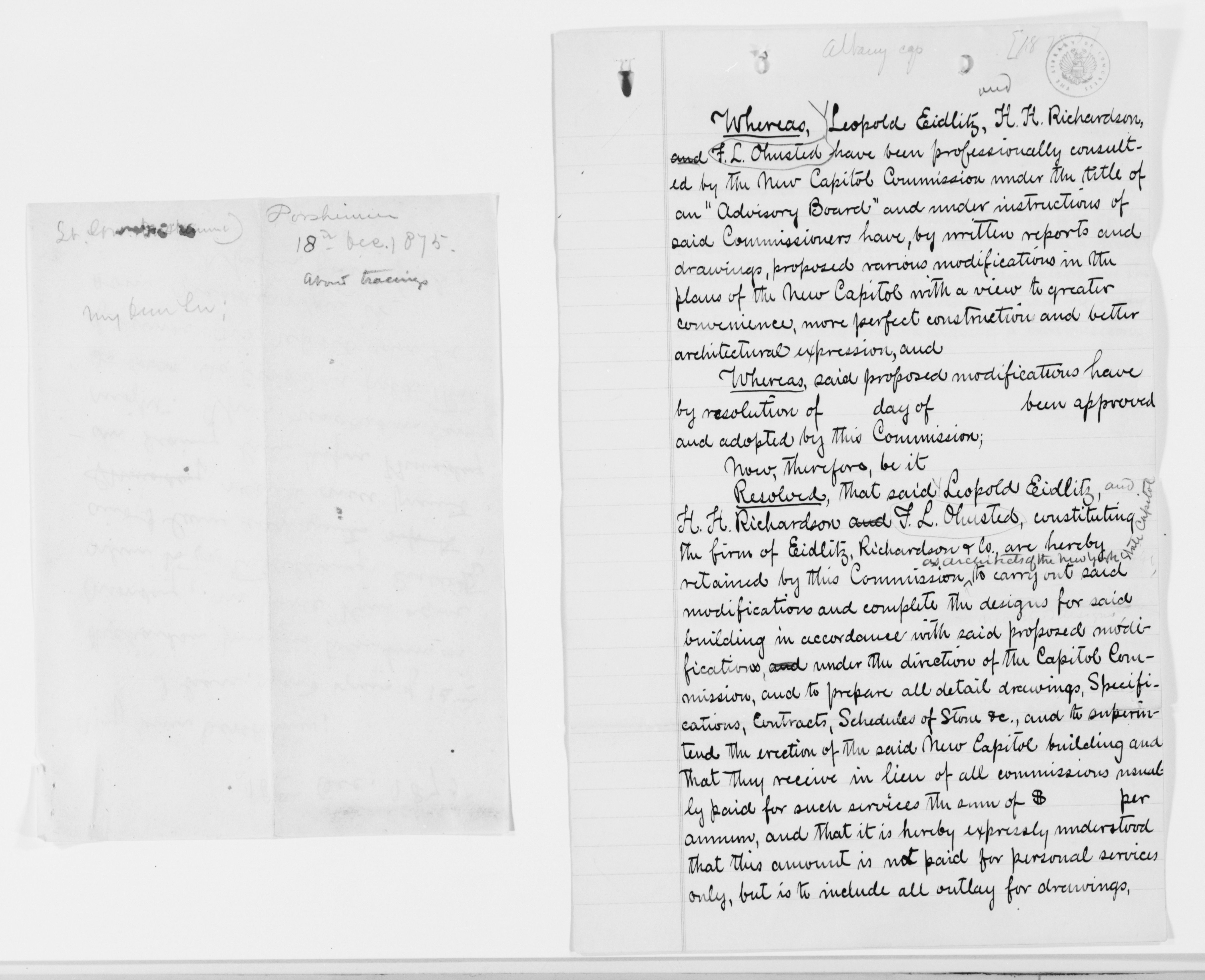 Scanned image of the current content page