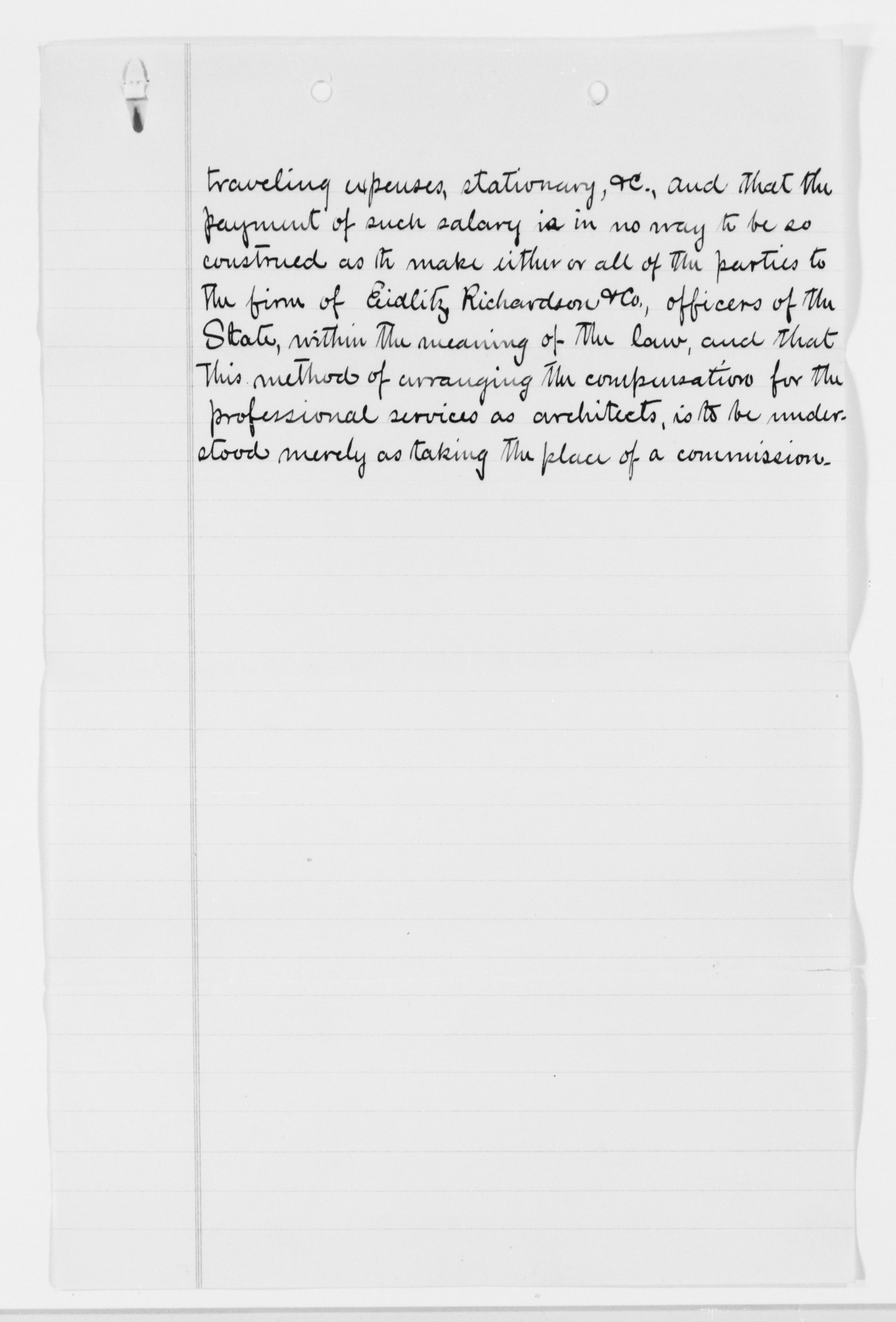Scanned image of the current content page