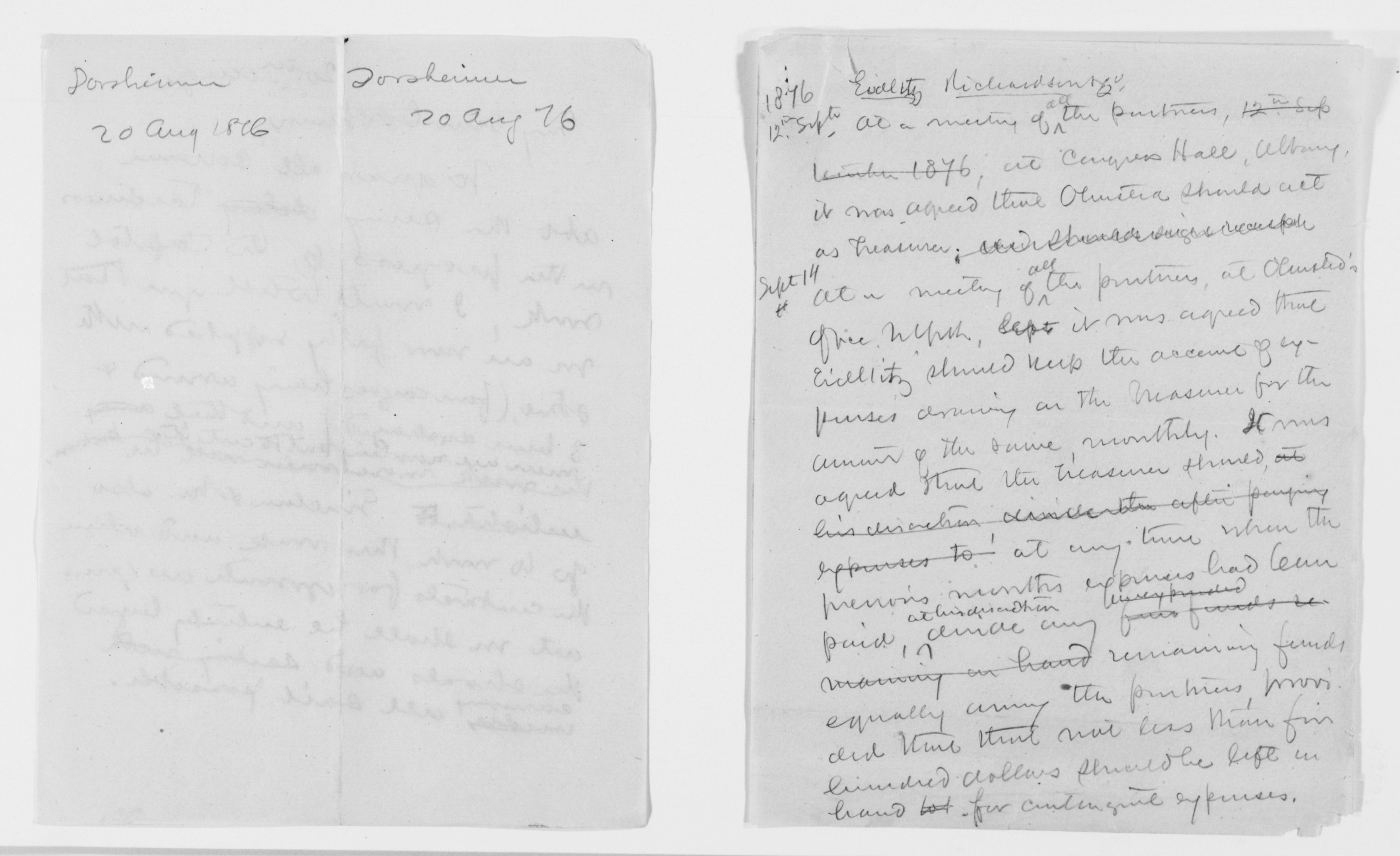 Scanned image of the current content page