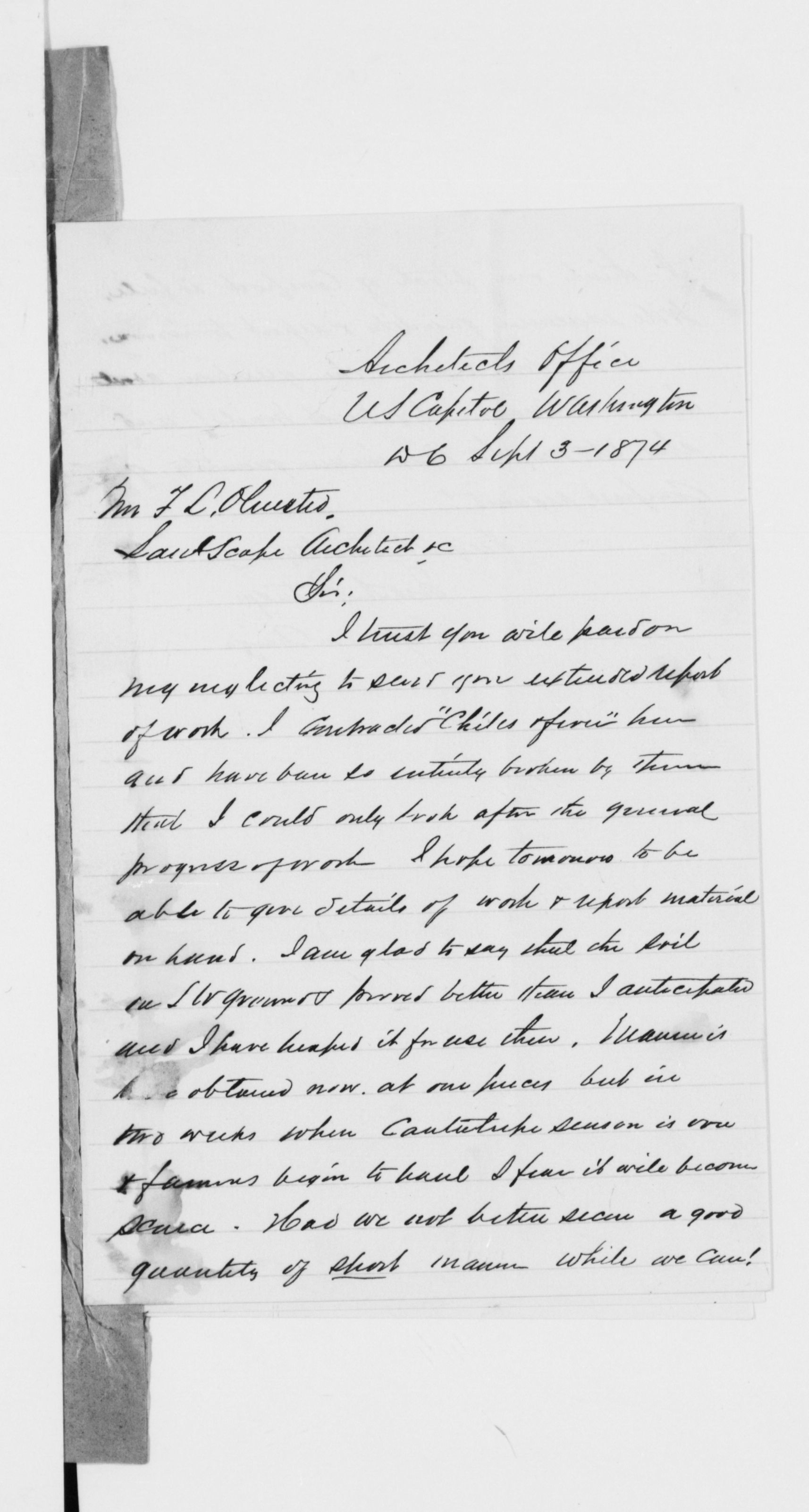 Scanned image of the current content page