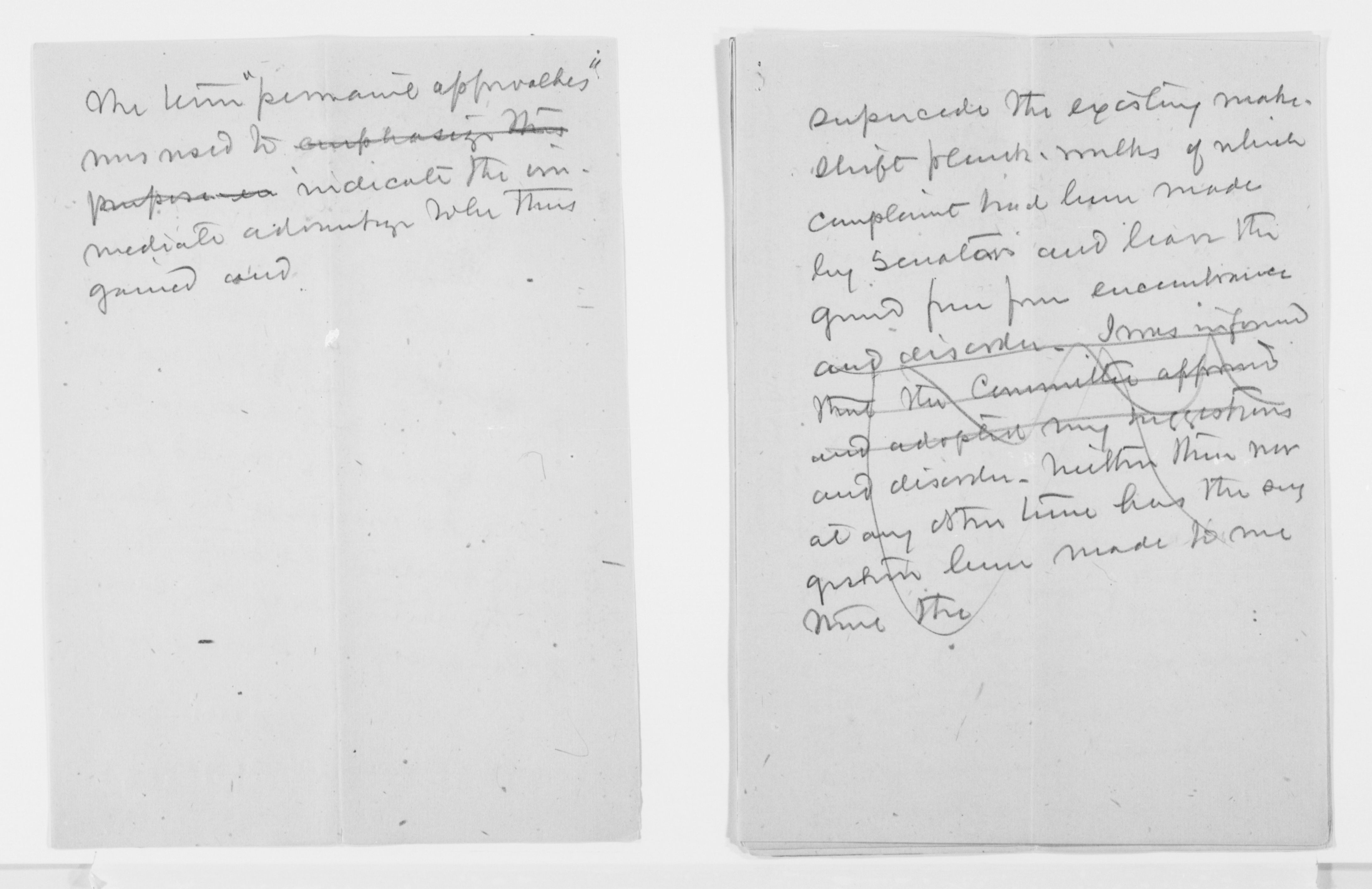 Scanned image of the current content page