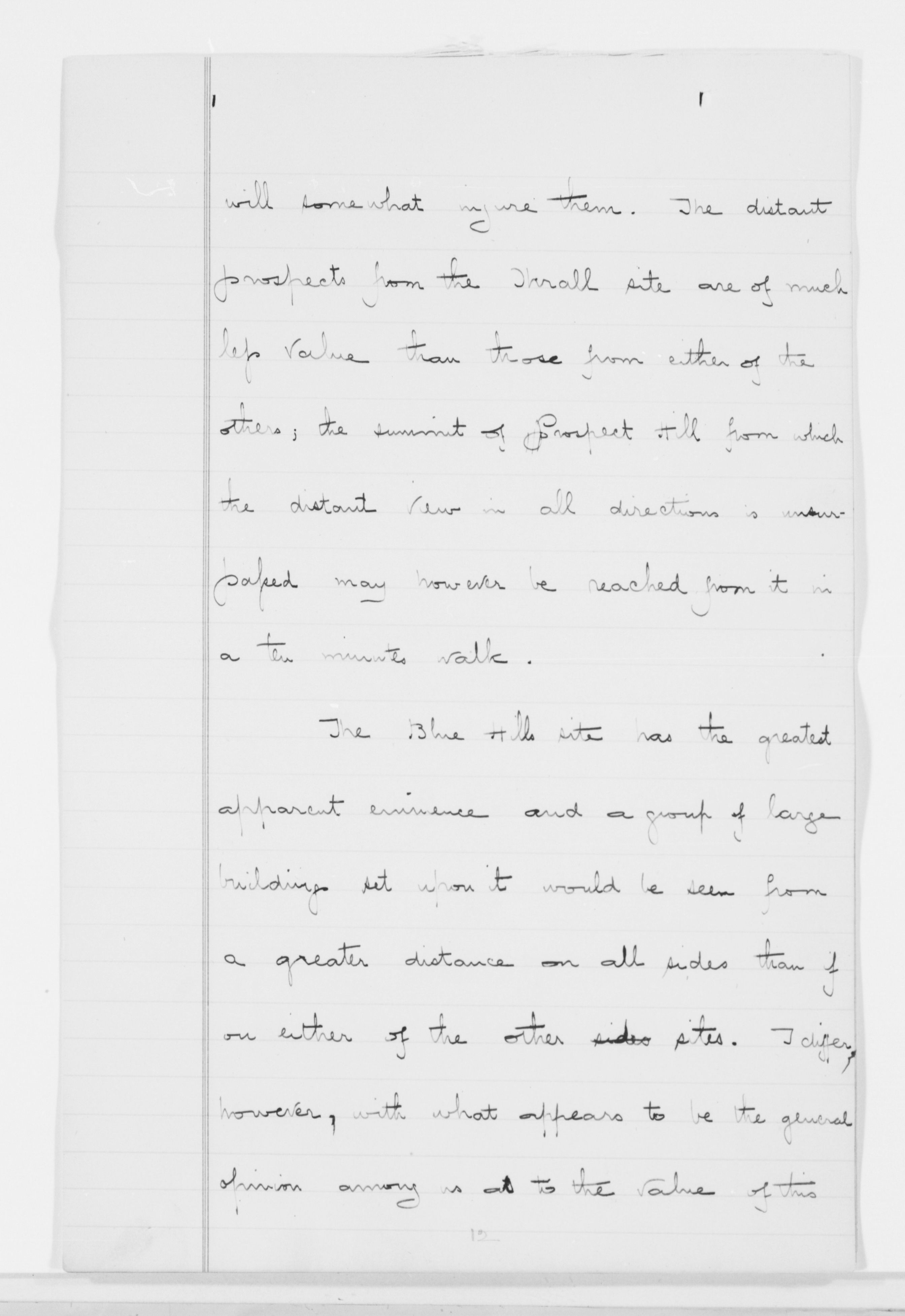 Scanned image of the current content page