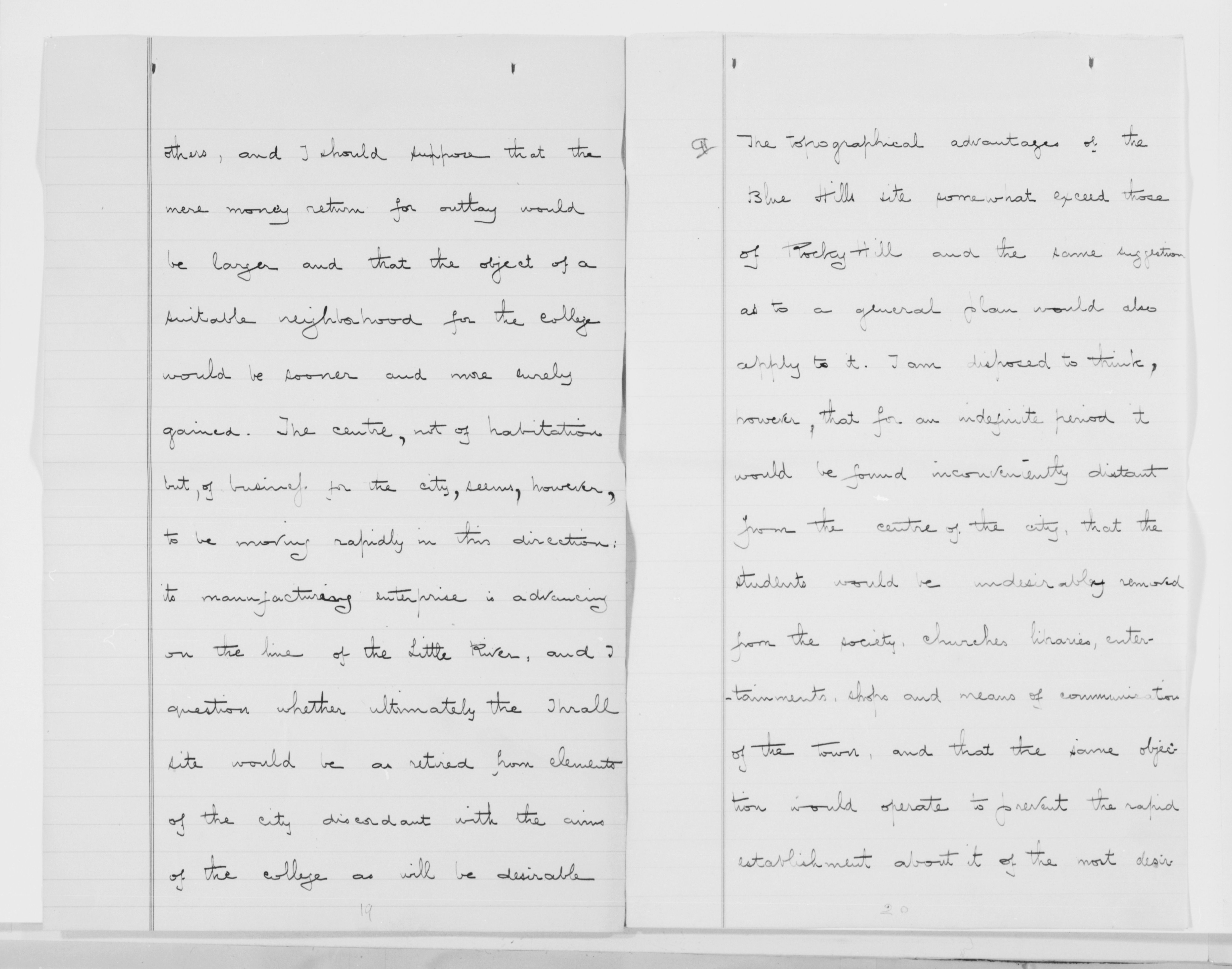 Scanned image of the current content page