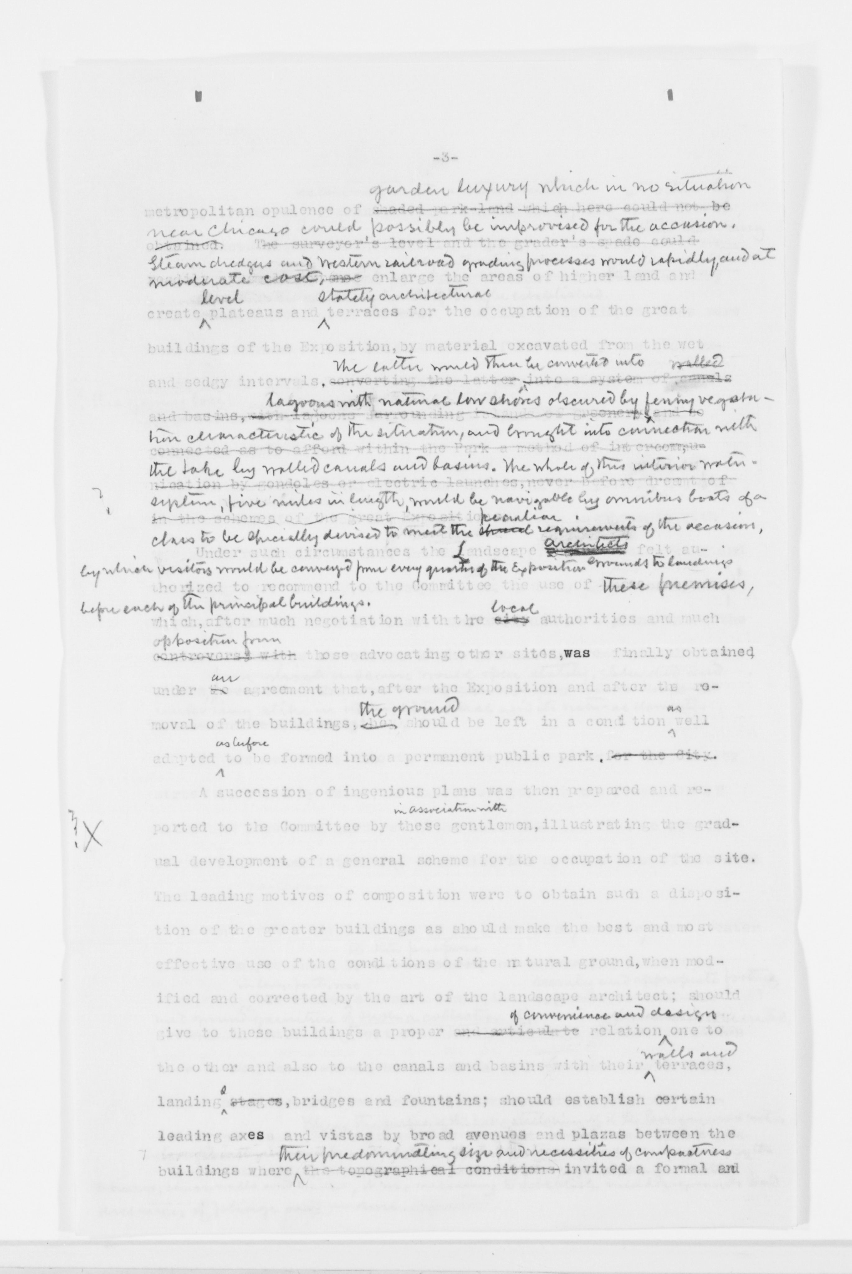 Scanned image of the current content page