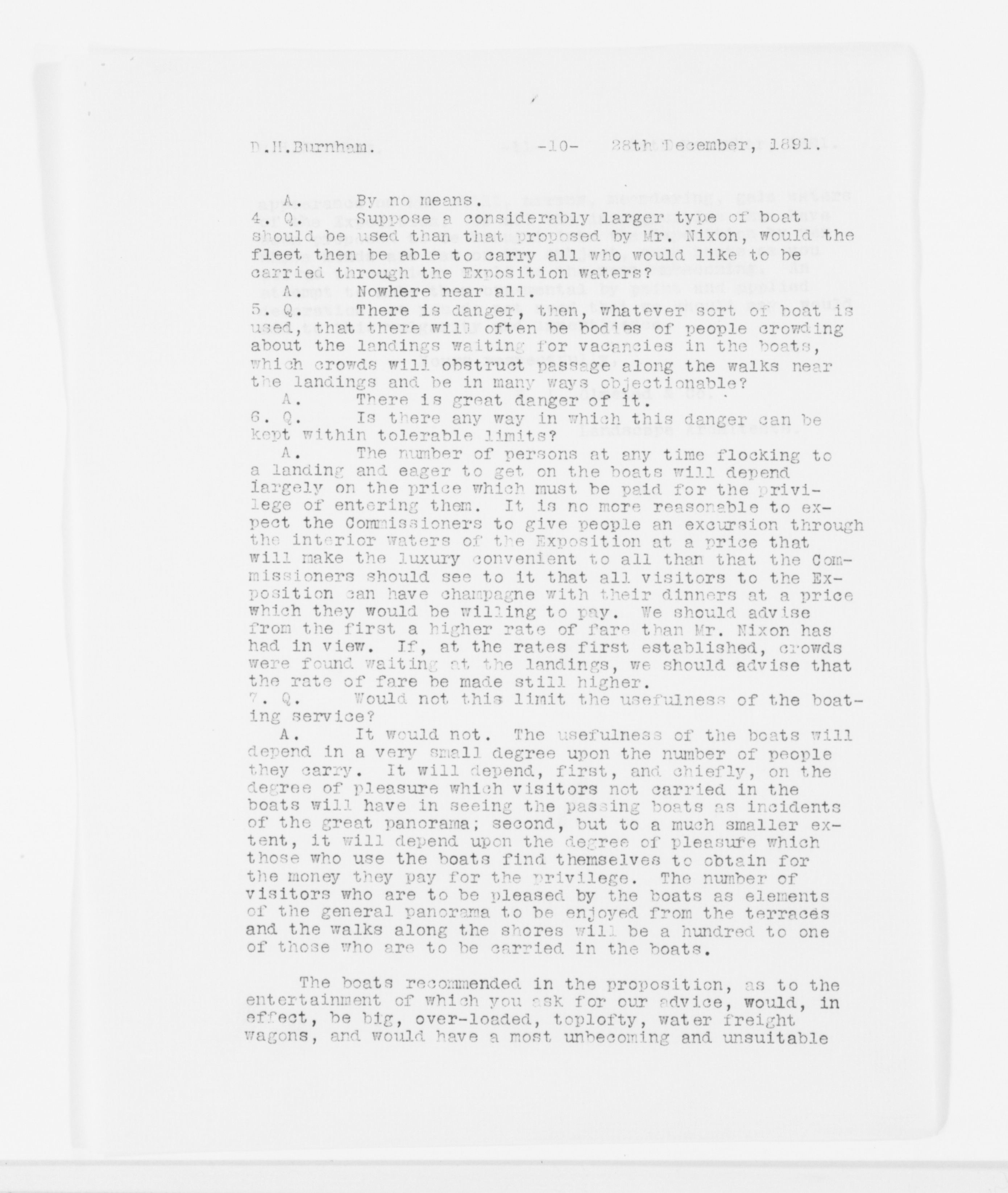 Scanned image of the current content page