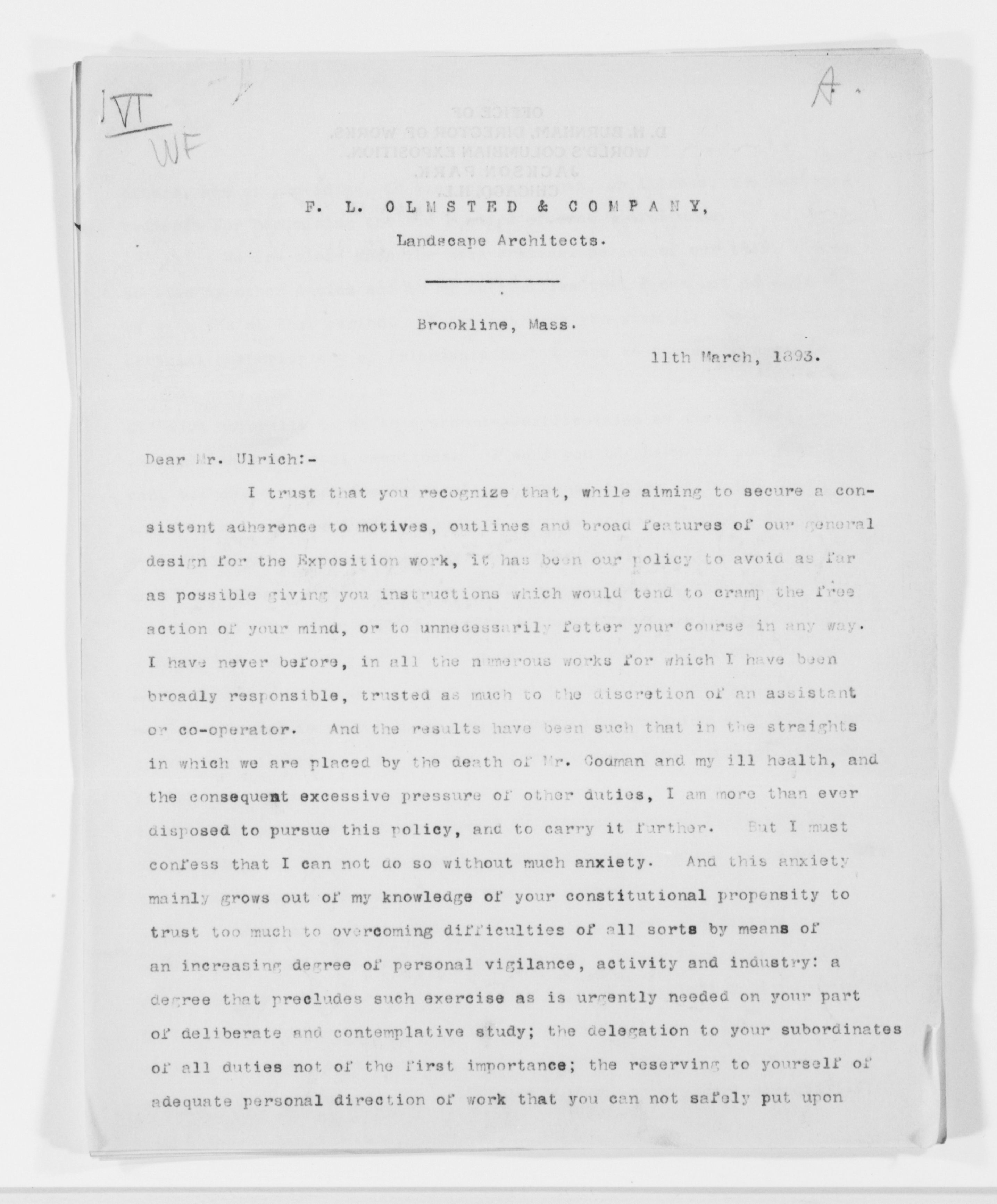Scanned image of the current content page