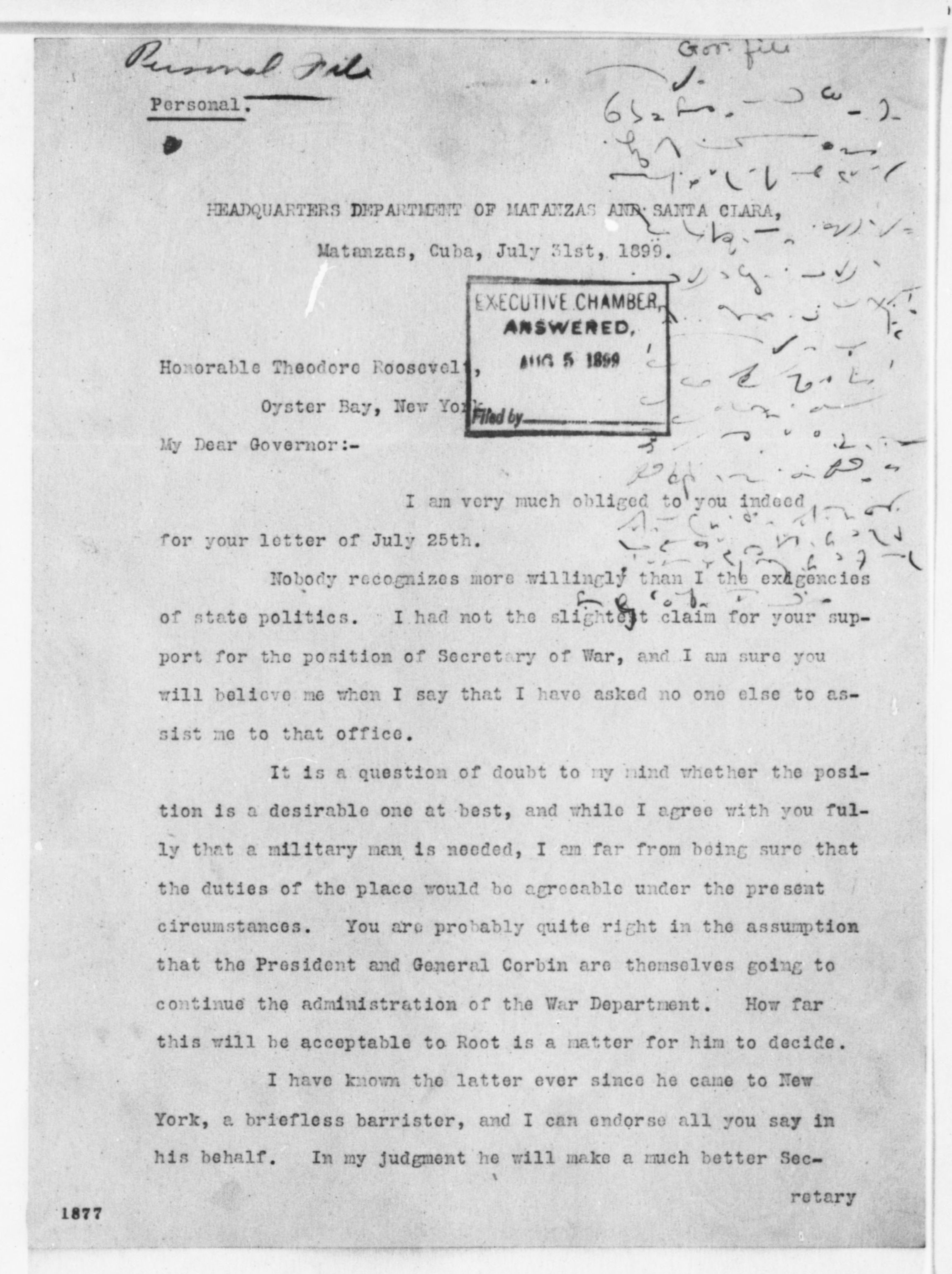 Scanned image of the current content page