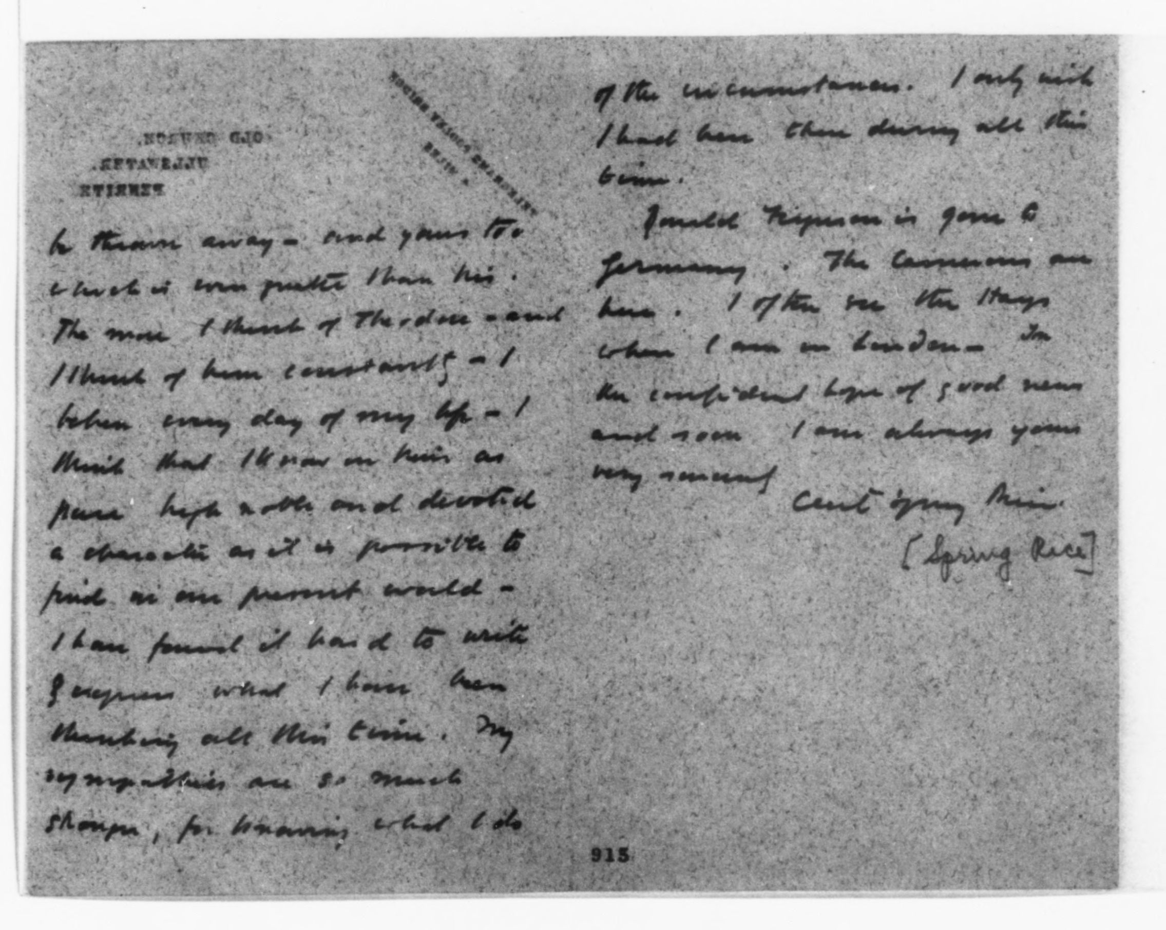 Scanned image of the current content page