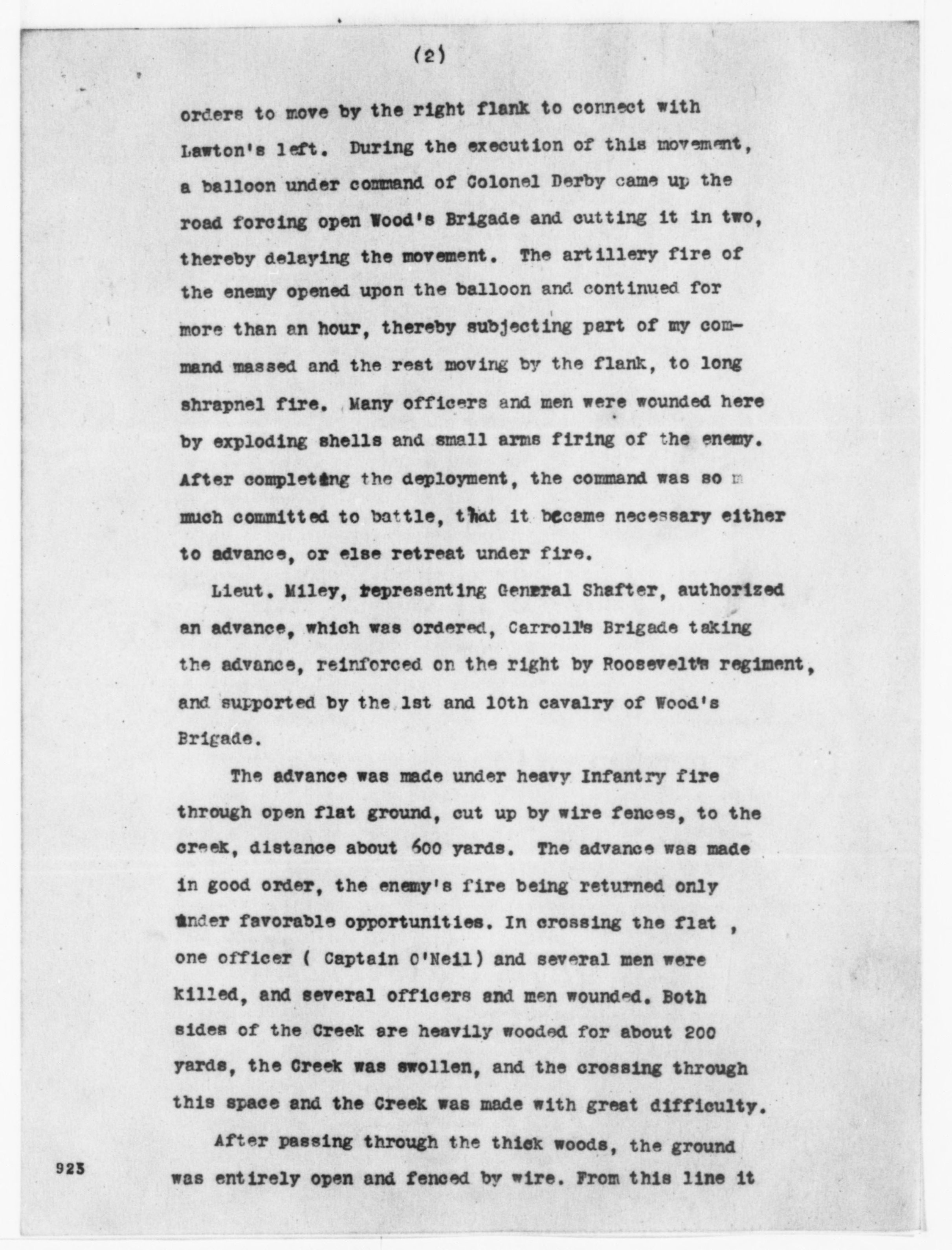 Scanned image of the current content page