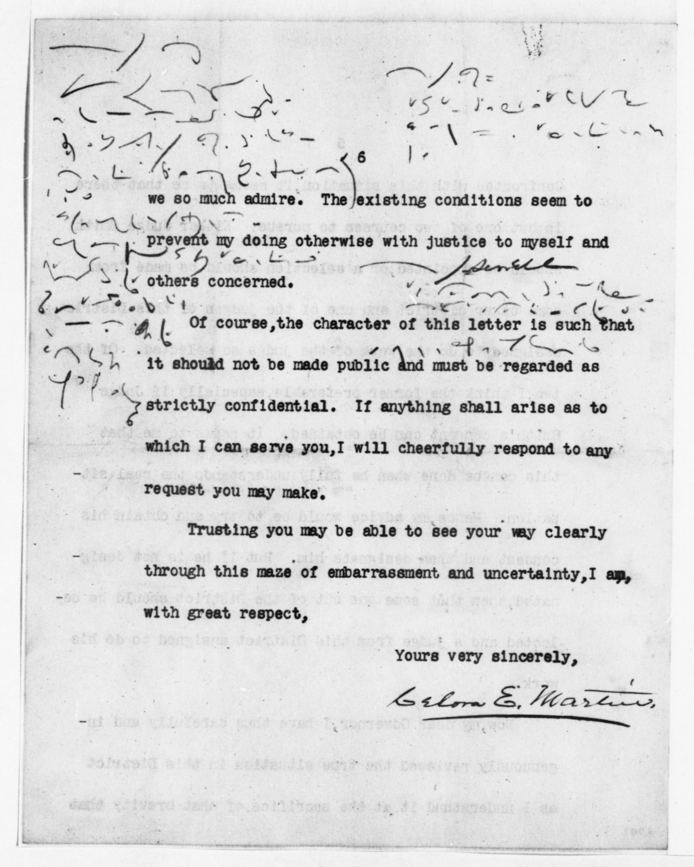 Scanned image of the current content page