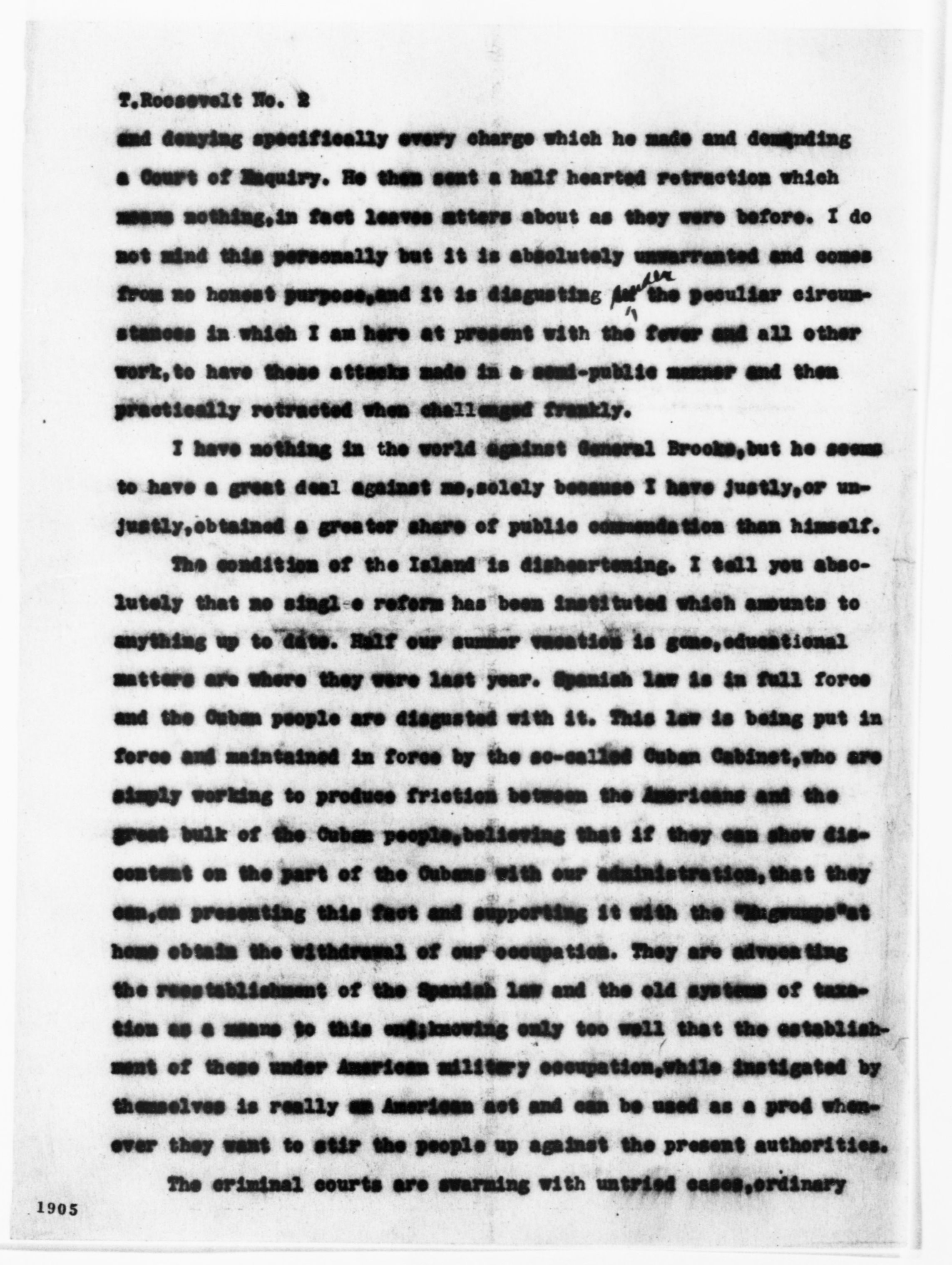 Scanned image of the current content page