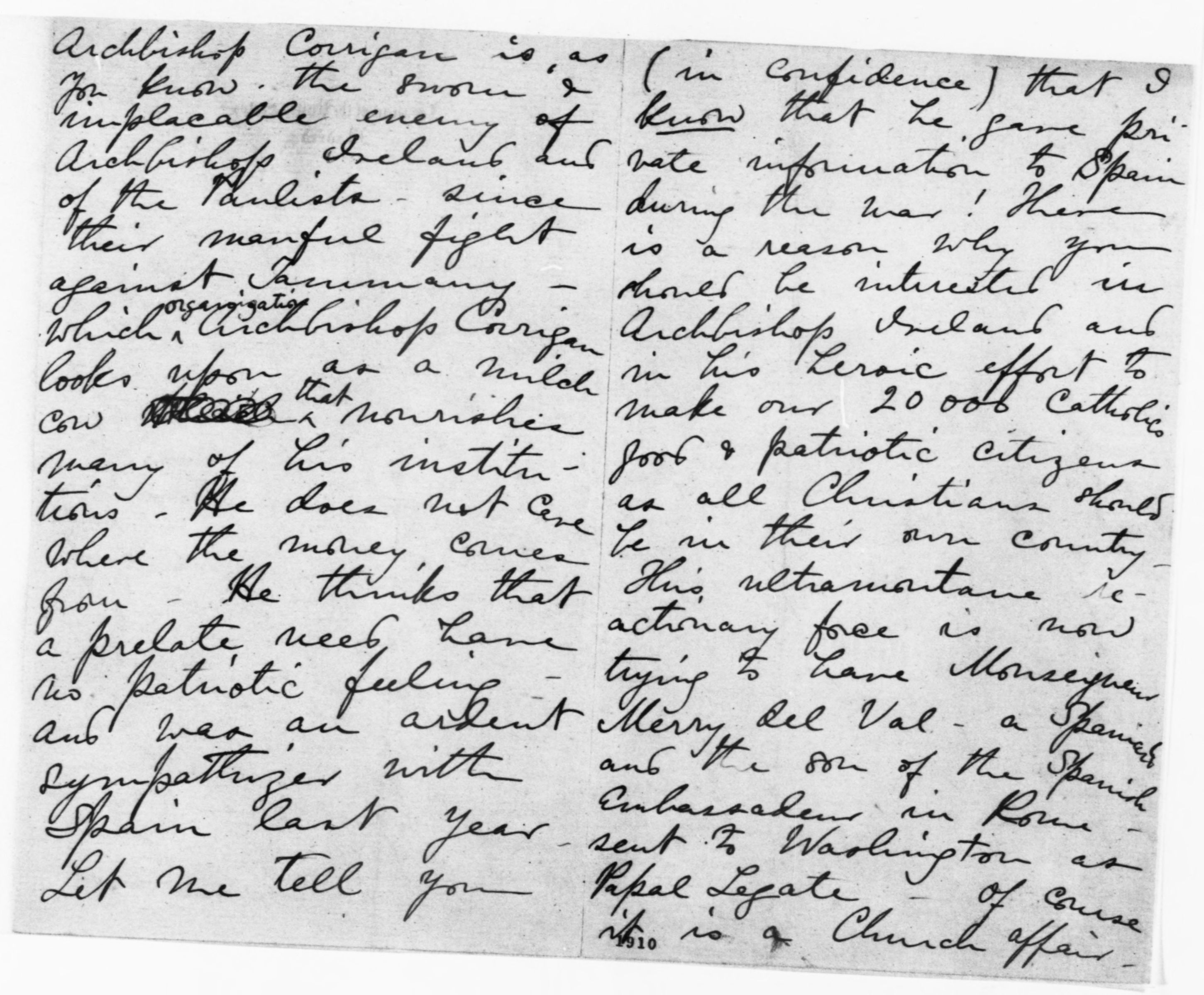 Scanned image of the current content page