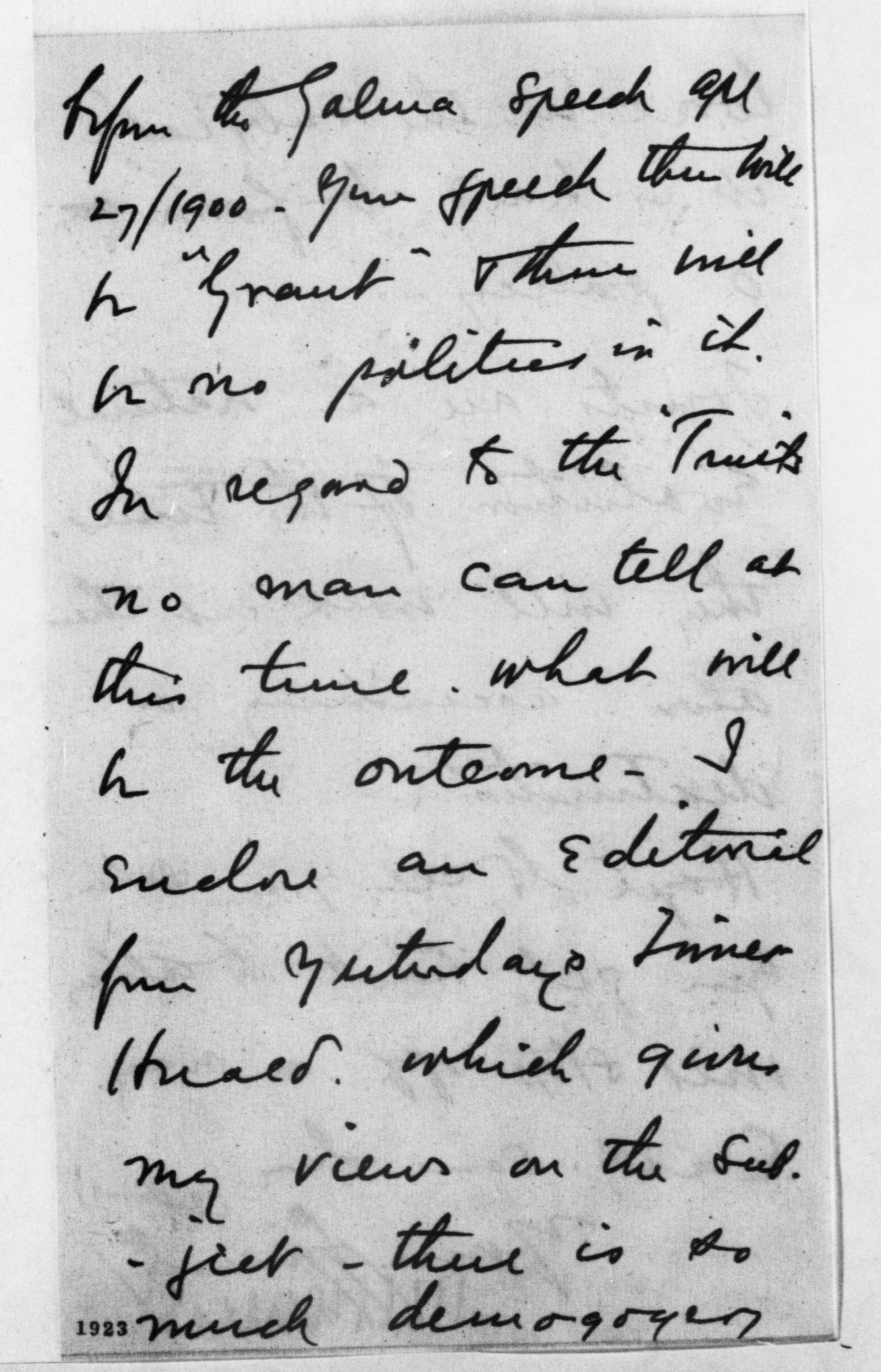 Scanned image of the current content page