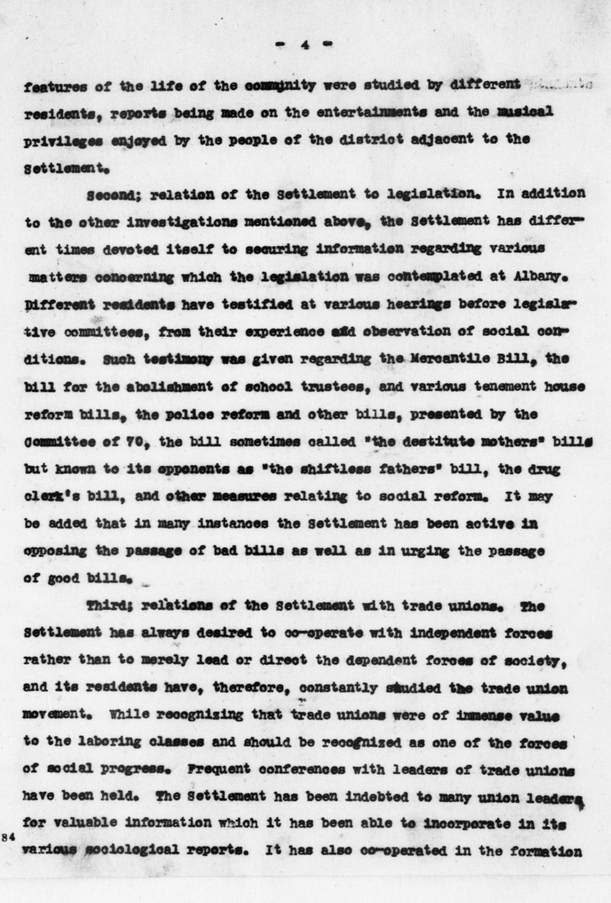 Scanned image of the current content page