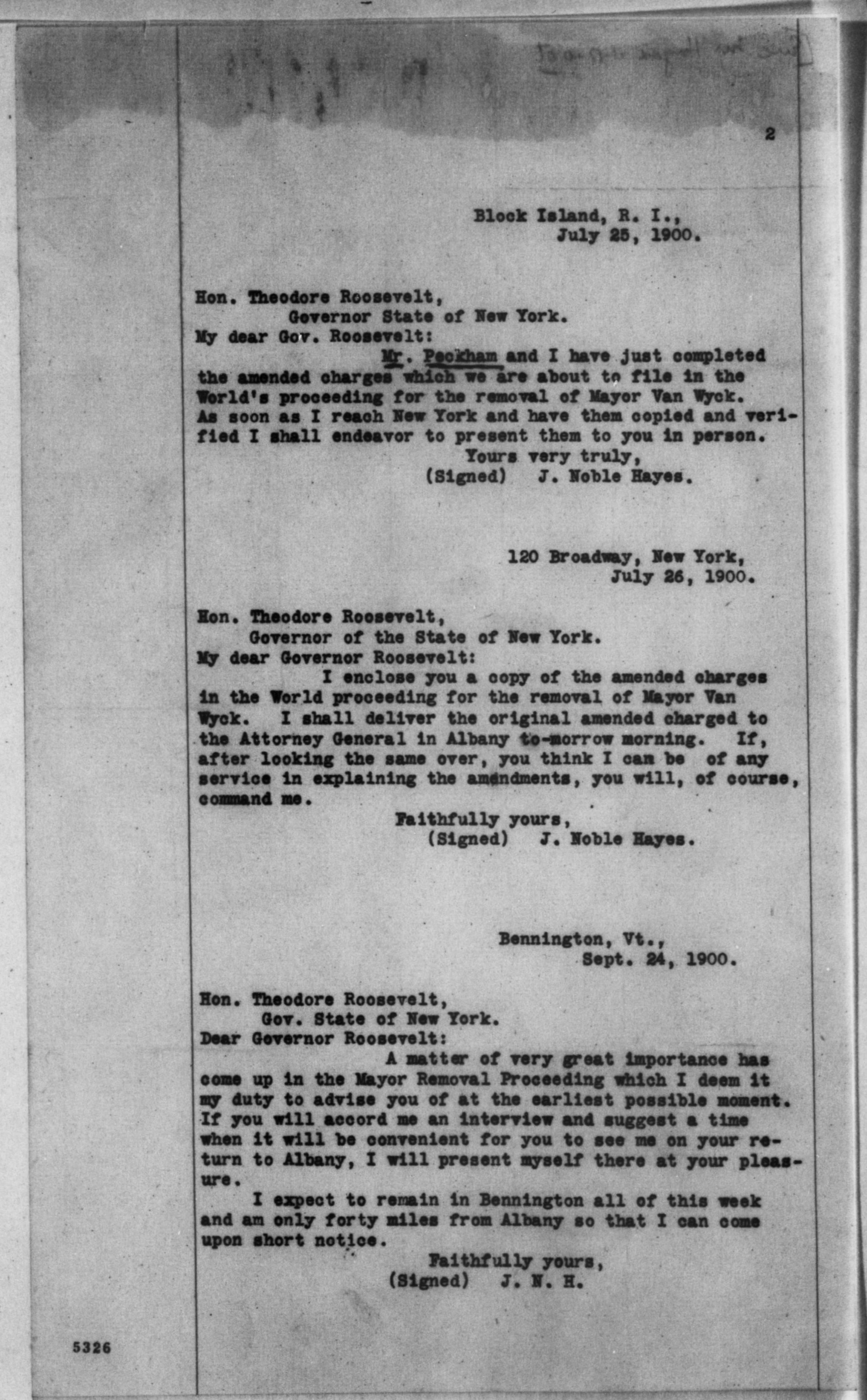 Scanned image of the current content page